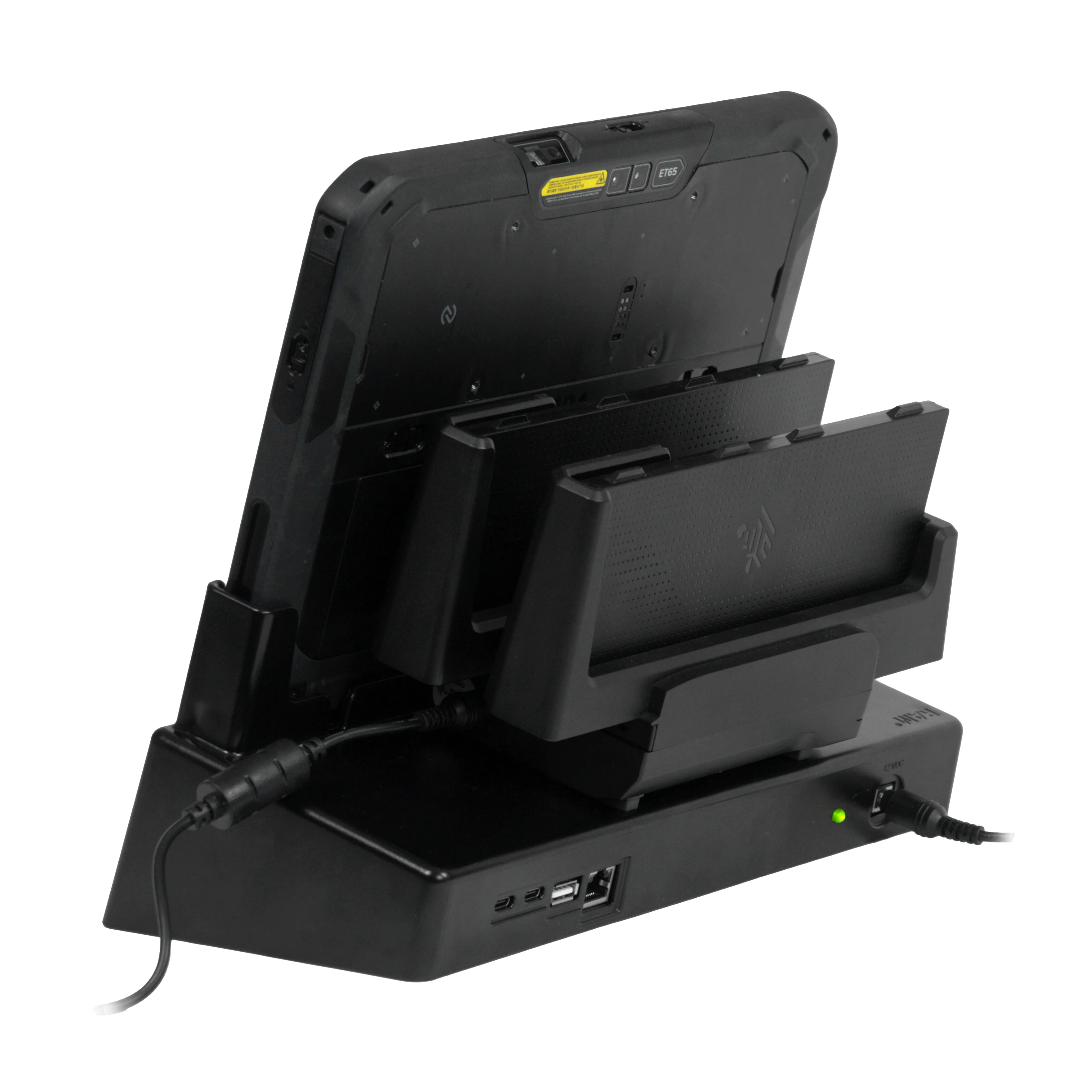 RAMĀ® Desktop Dock for Zebra ET6x with USB & RJ45 Support - Image 7