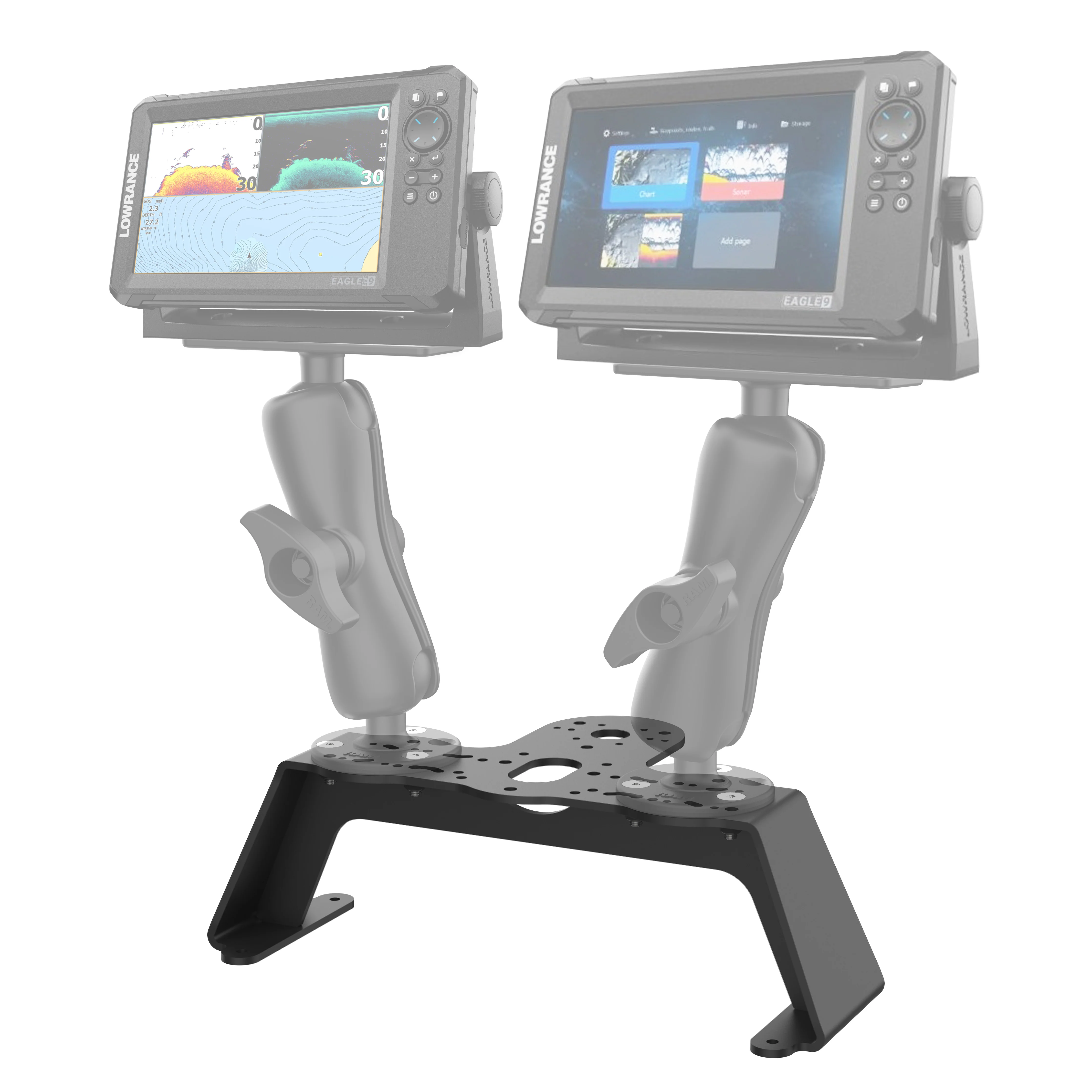 RAMĀ® Heavy Duty Fish Finder Deck Mount - Image 2