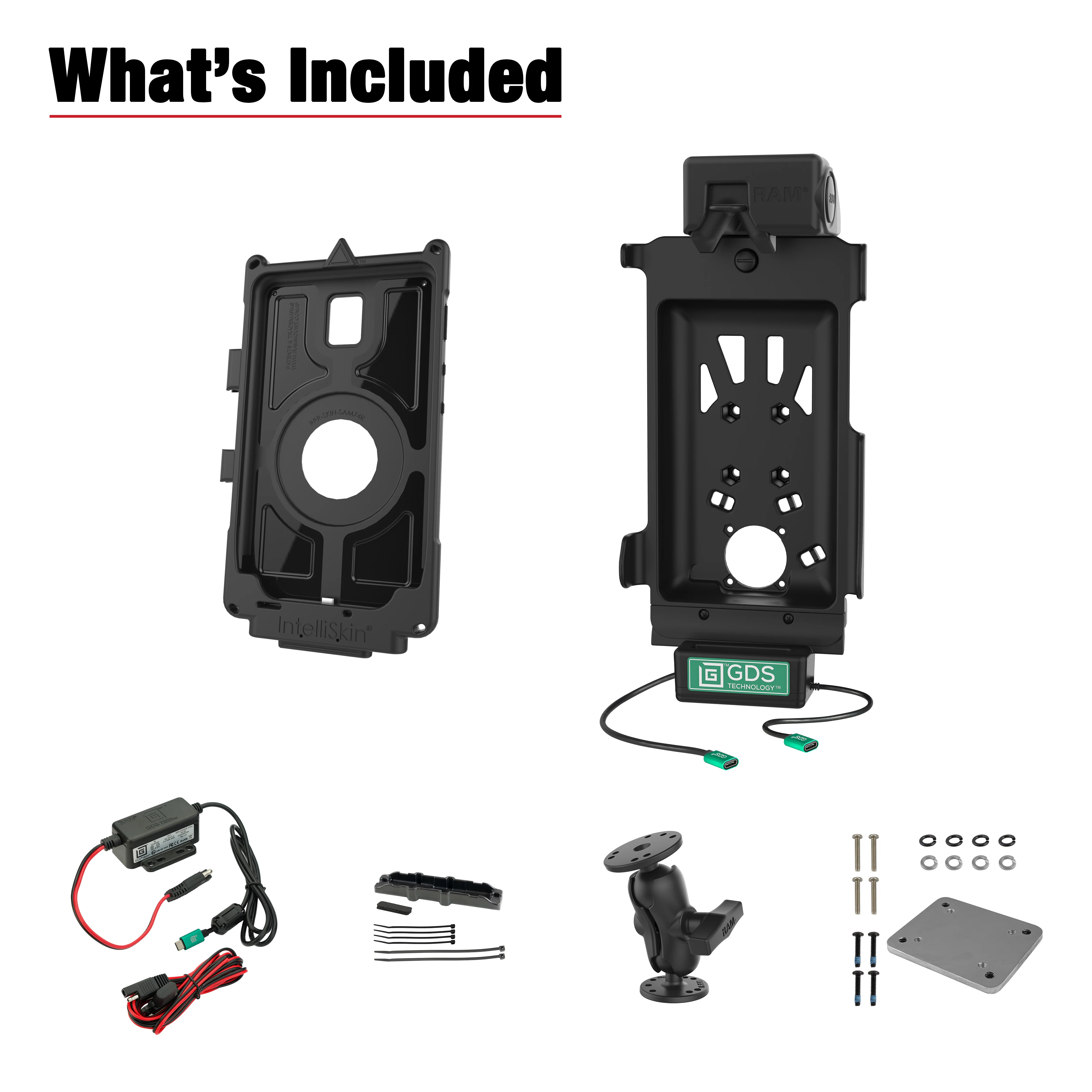 GDS® Uni-Conn™ Vehicle Bundle + Single USB-C for Samsung Tab Active3 - Image 5