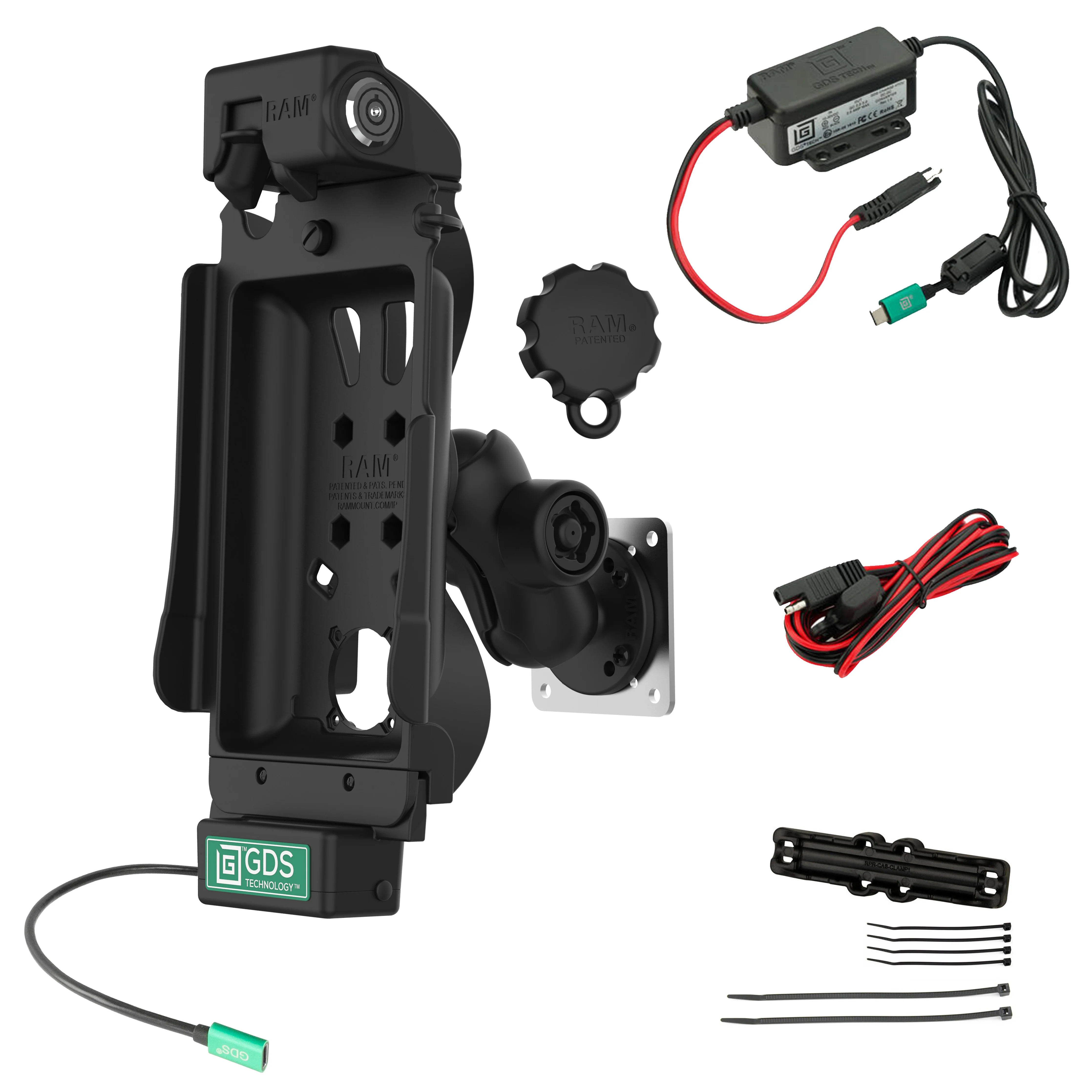 GDS® Tough-Dock™ Locking Vehicle Bundle for Samsung Tab A7 Lite 8.7" - Image 2