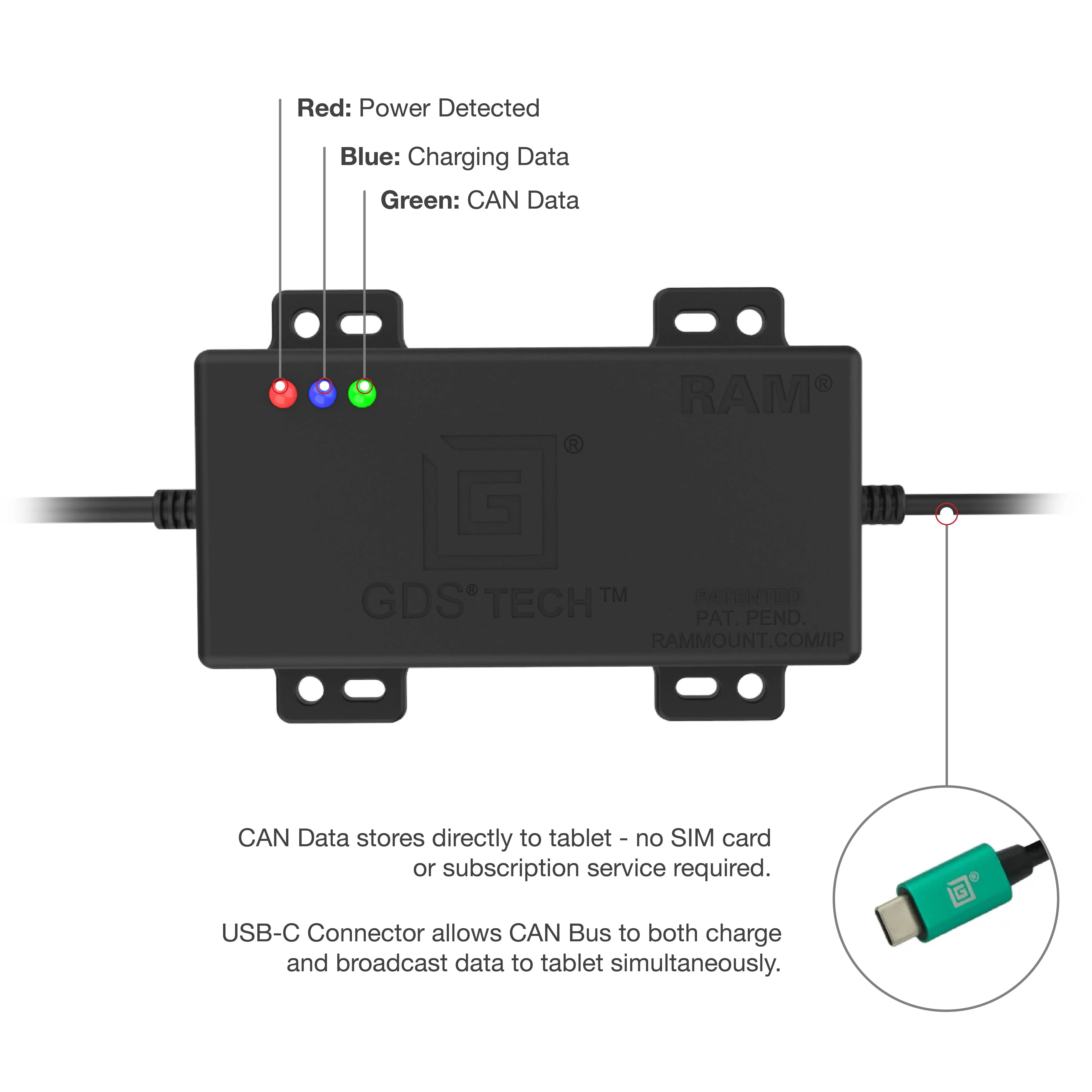 GDS® CAN Bus with FMS Connector - Image 3