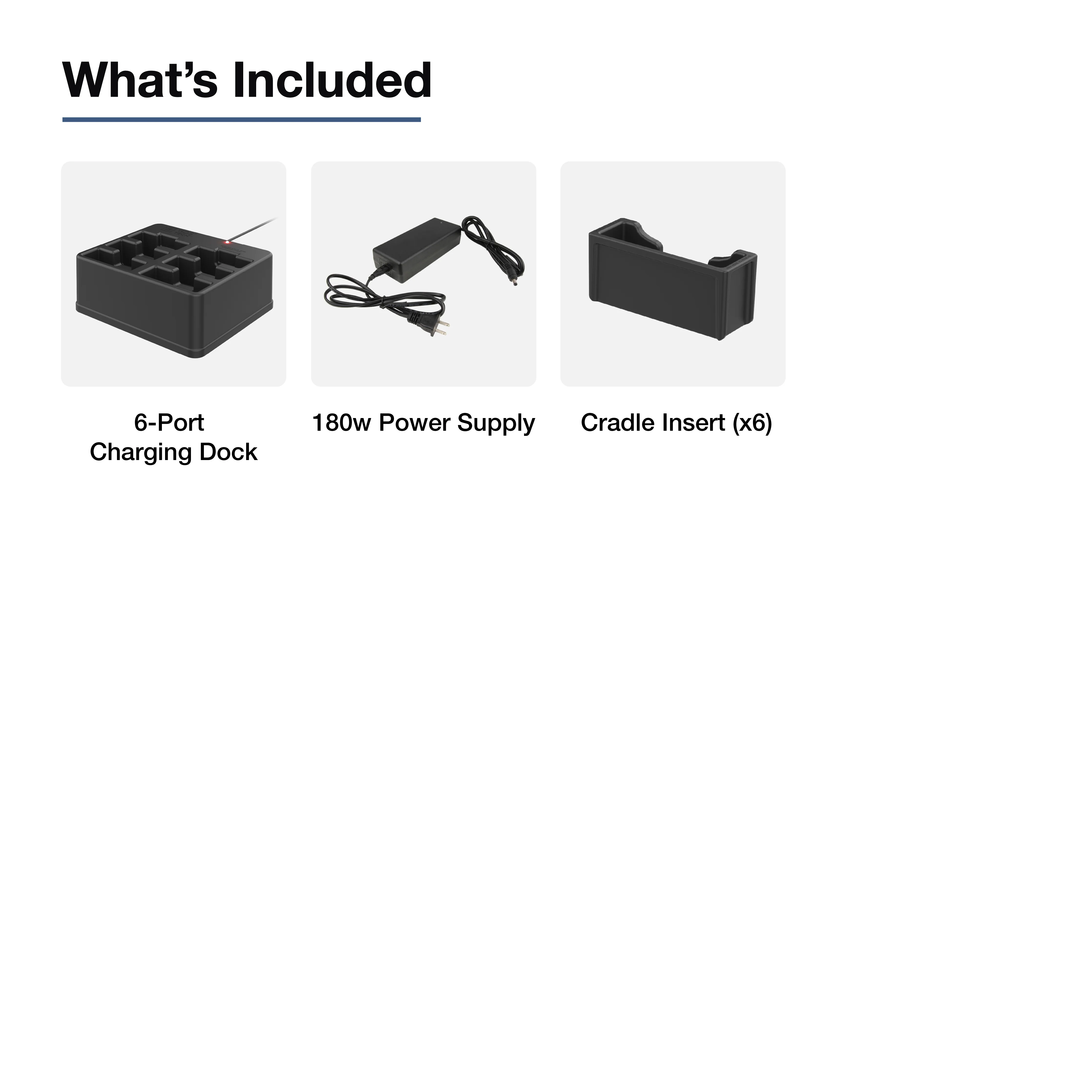 GDSĀ® 6-Port Powered Dock for Handhelds with IntelliSkinĀ® - Image 5