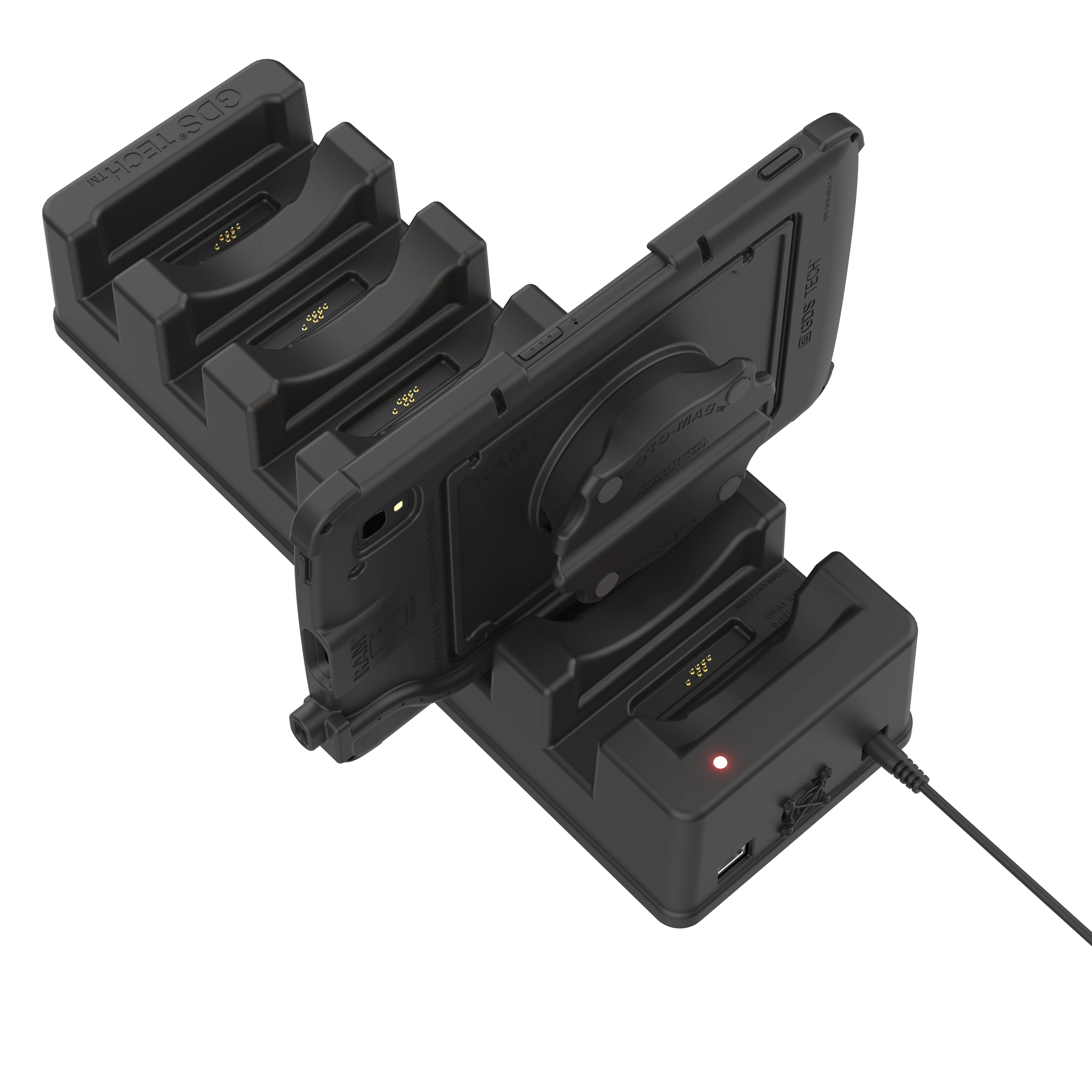 GDSĀ® 6-Port Power + Single RJ45 Dock for Tablets with IntelliSkinĀ® - Image 5