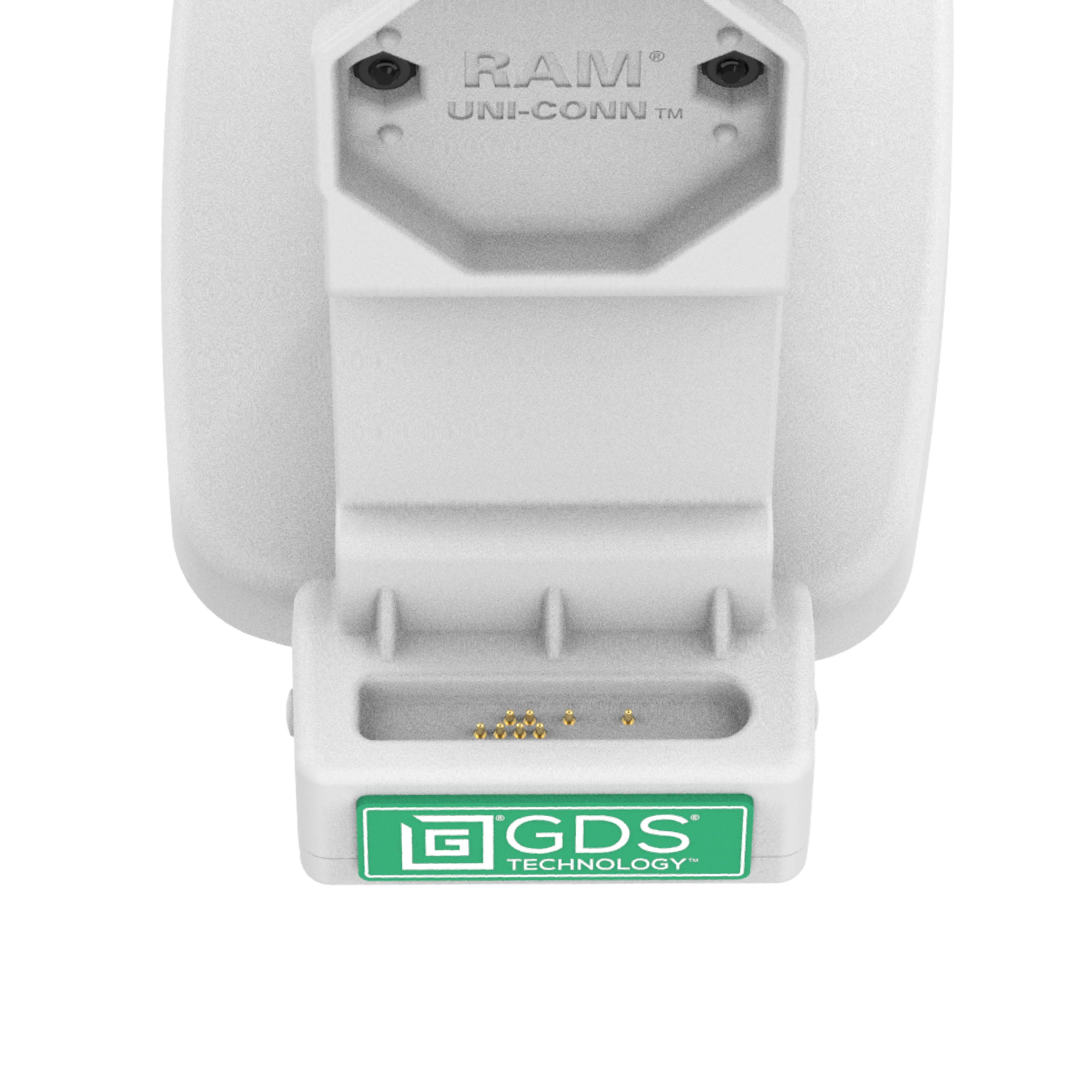 GDS® Uni-Conn⢠Tilt & Swivel Dock with USB-C + Data - Gray - Image 6