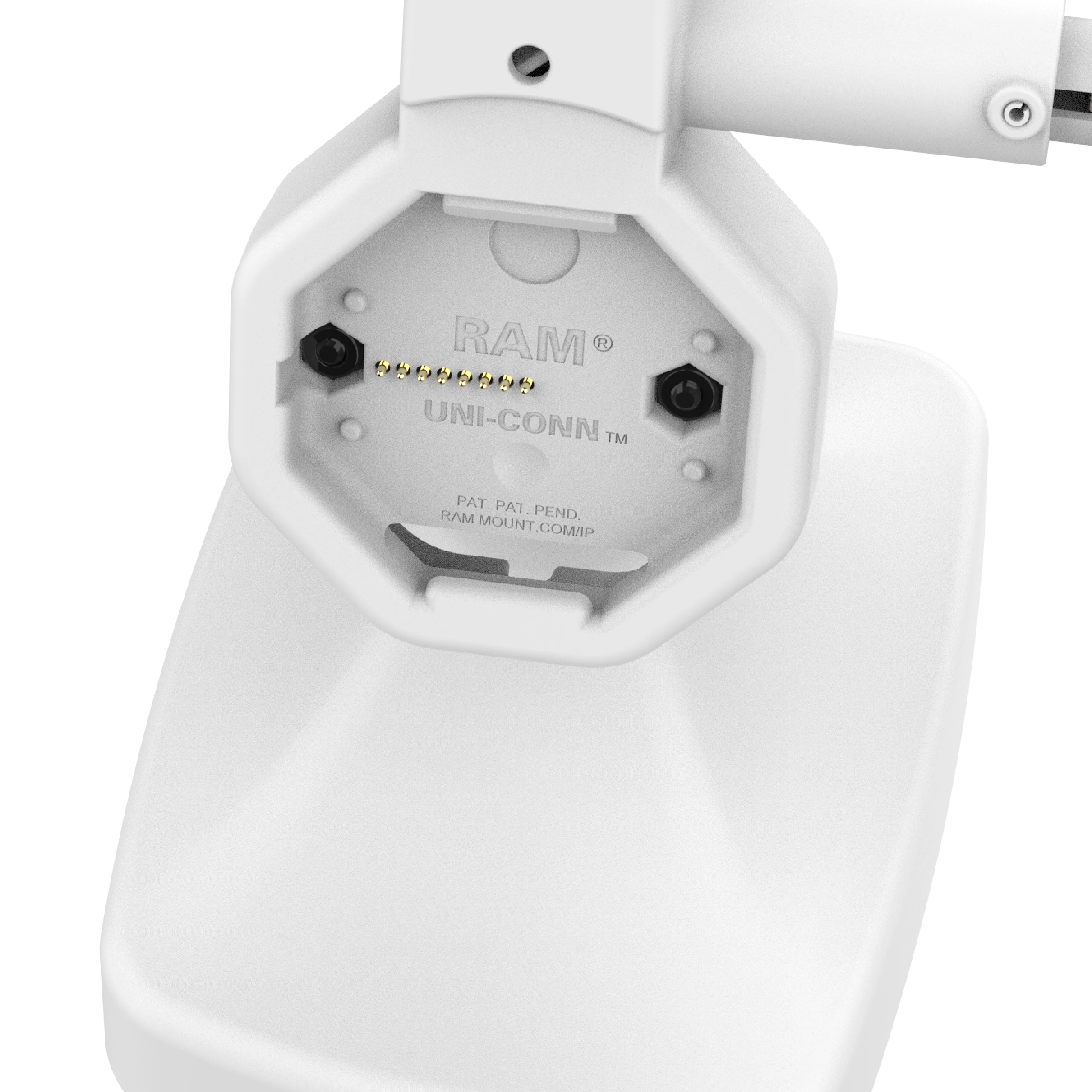 GDS® Uni-Conn⢠Powered Tilt & Swivel Dock with PoE - Gray - Image 6