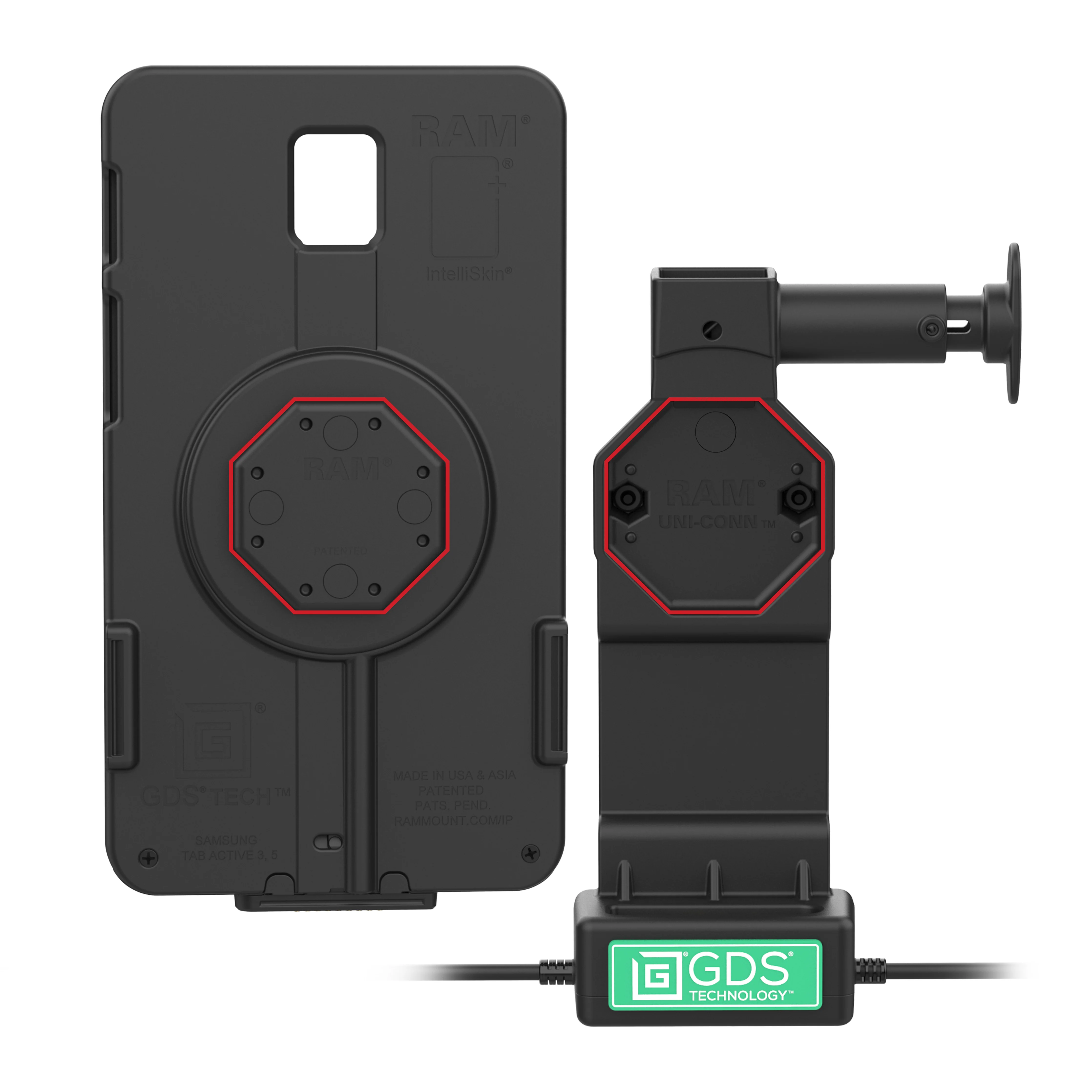 GDS® Uni-Conn™ Dock with Release Button - Image 3