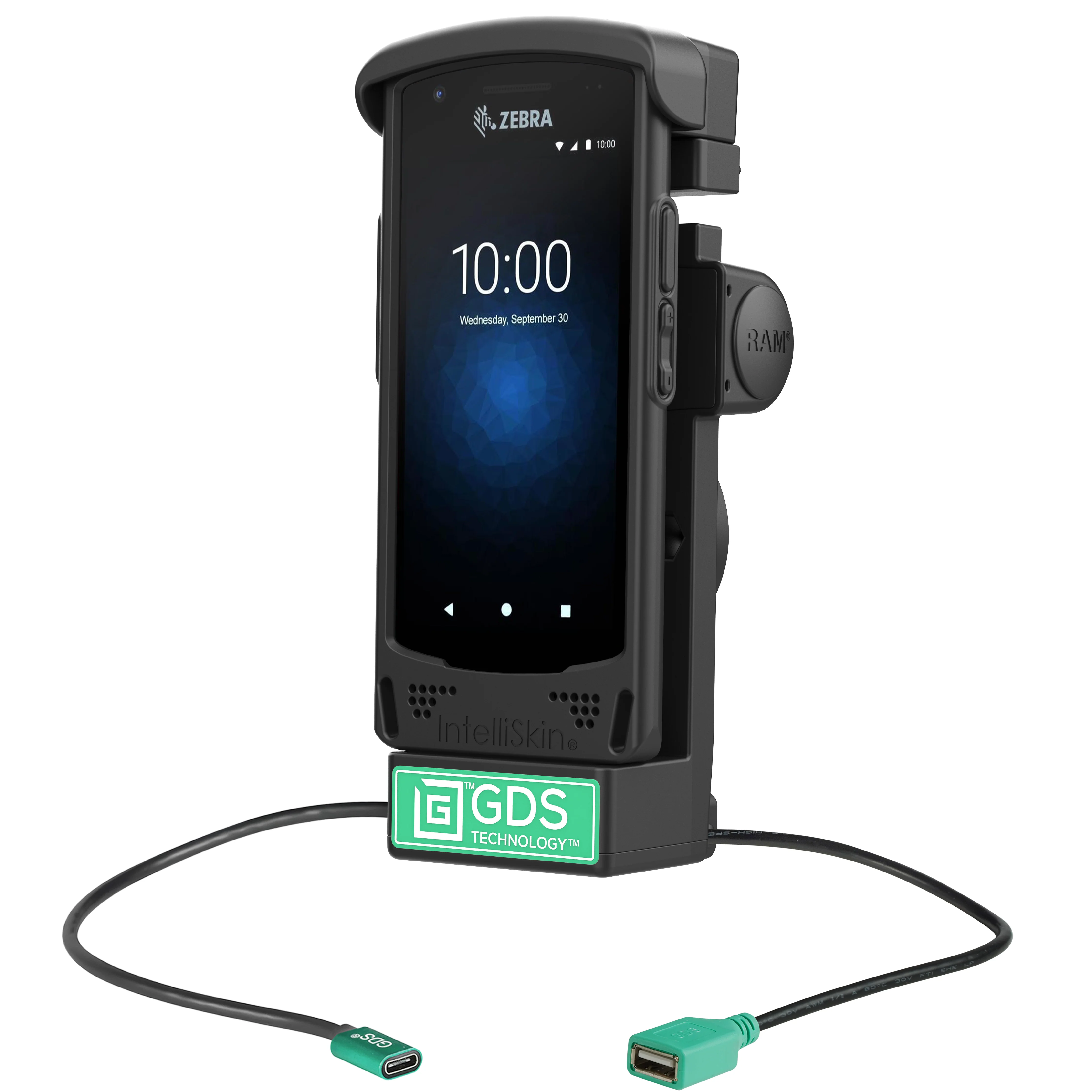 GDSĀ® Powered Dock + USB-A for Zebra EC50/55
