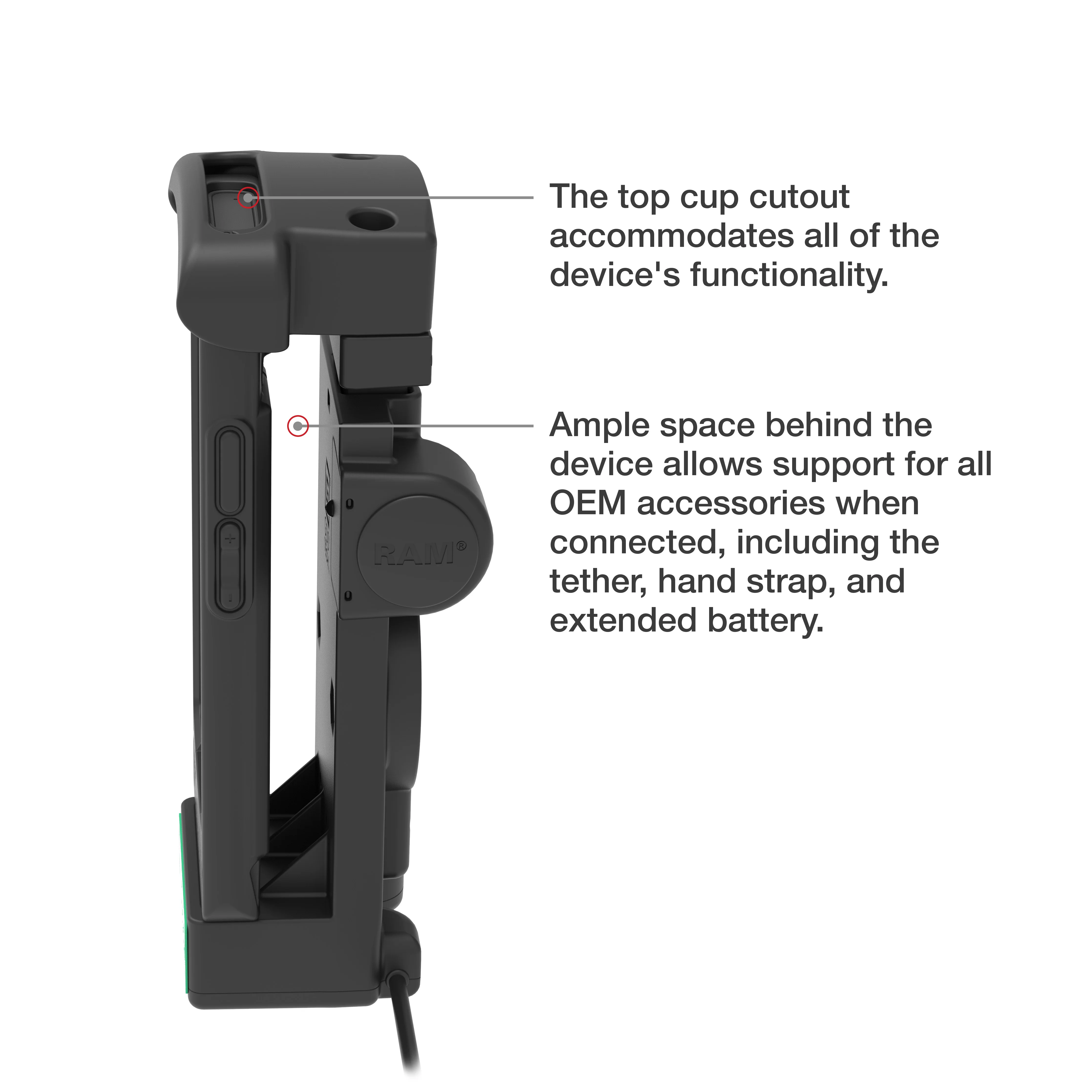 GDSĀ® Powered Dock + USB-A for Zebra EC50/55 - Image 6