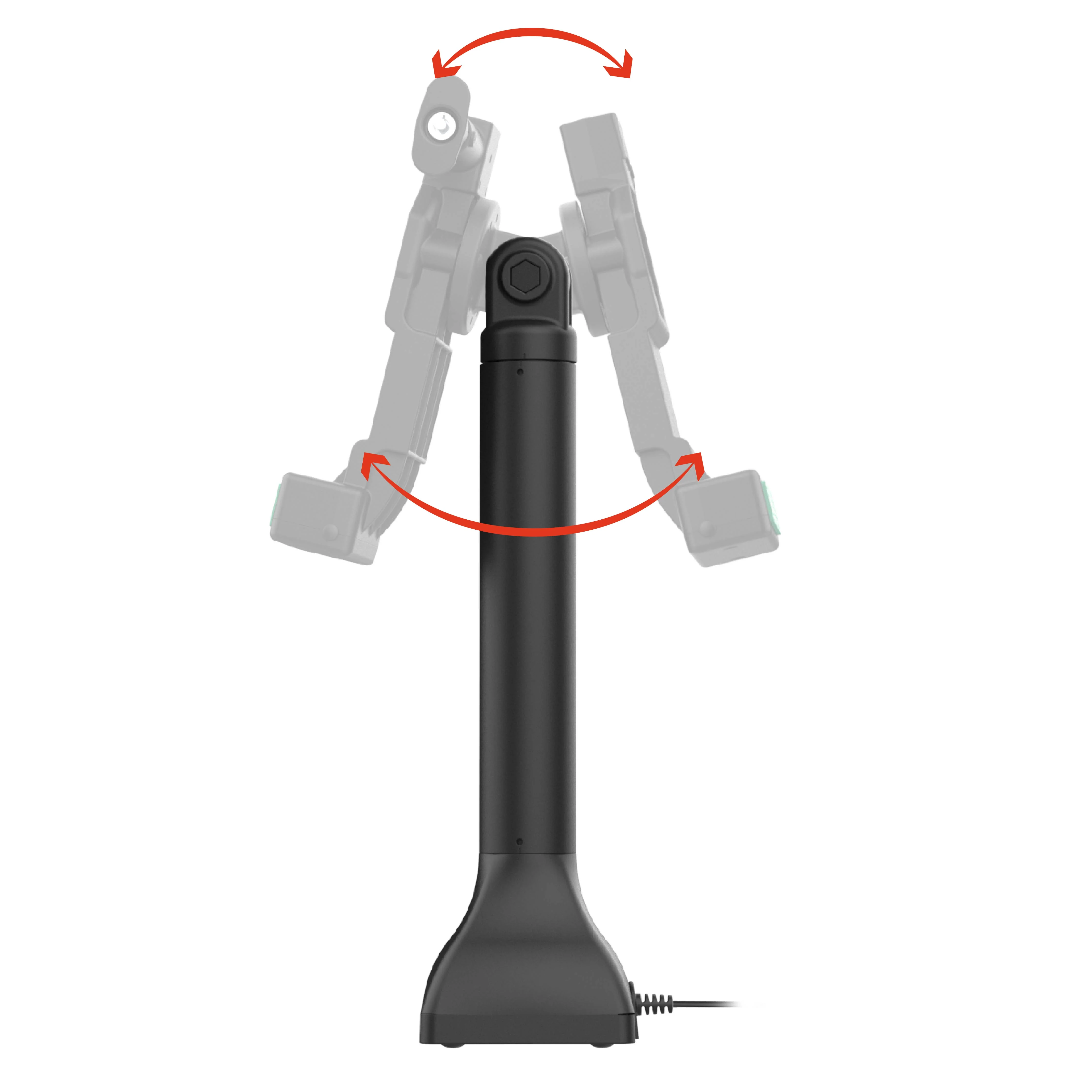 GDS® Uni-Conn⢠14" Locking Pedestal Dock with USB-C - Image 3