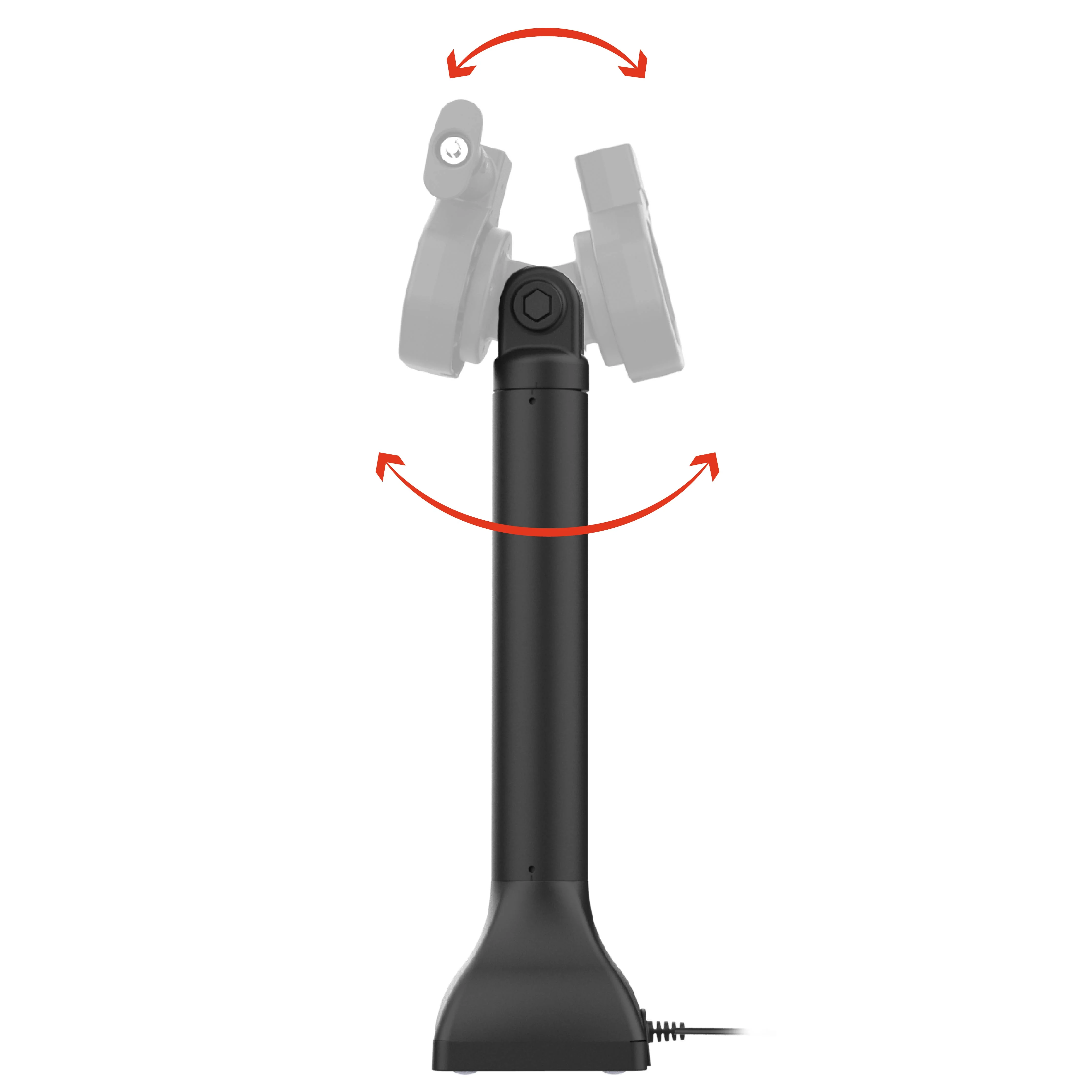 GDS® Uni-Conn™ Powered 14" Locking Pedestal Dock with PoE - Image 3