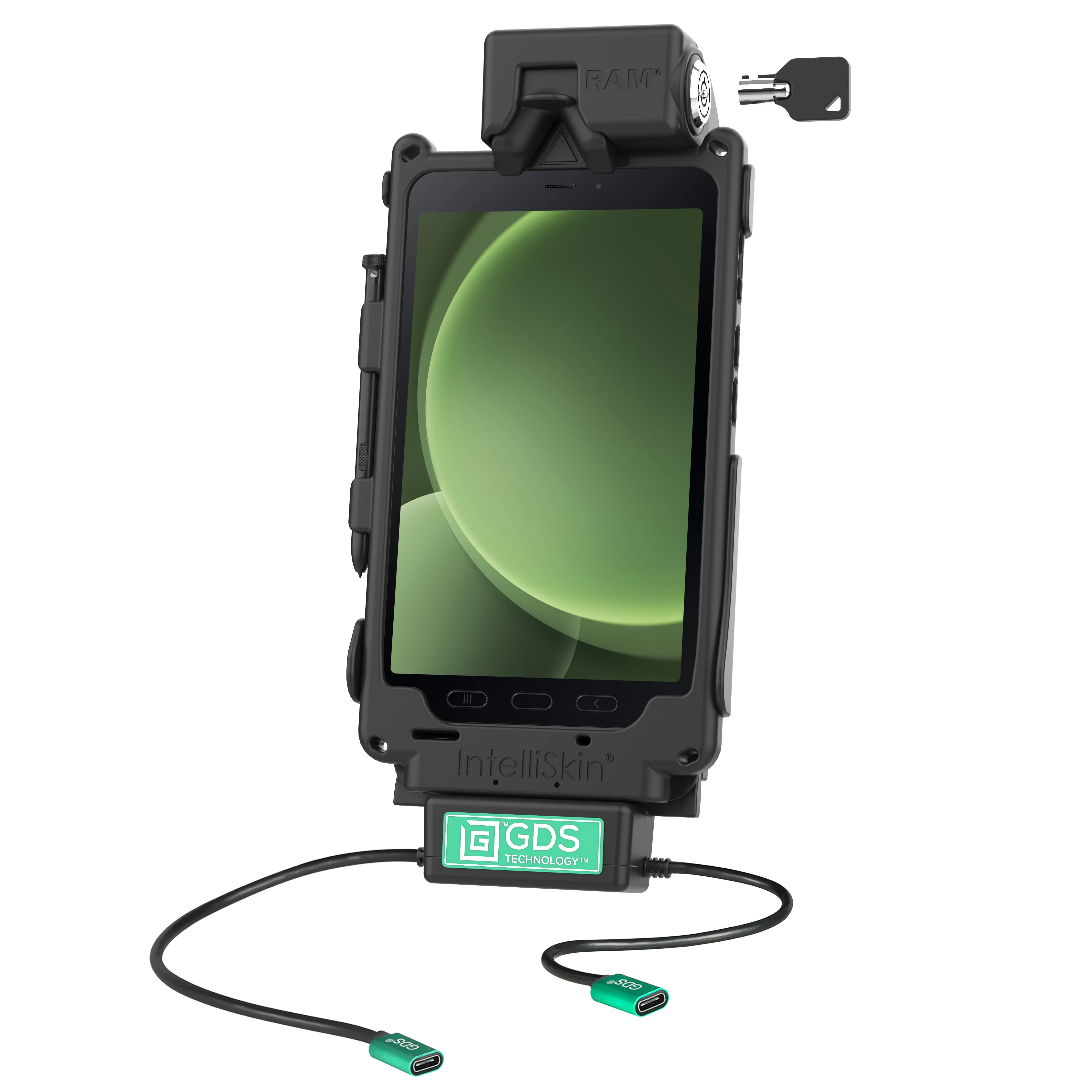 Locking GDS® Tough-Dock⢠+ USB-C Data for Tab Active5 & 3