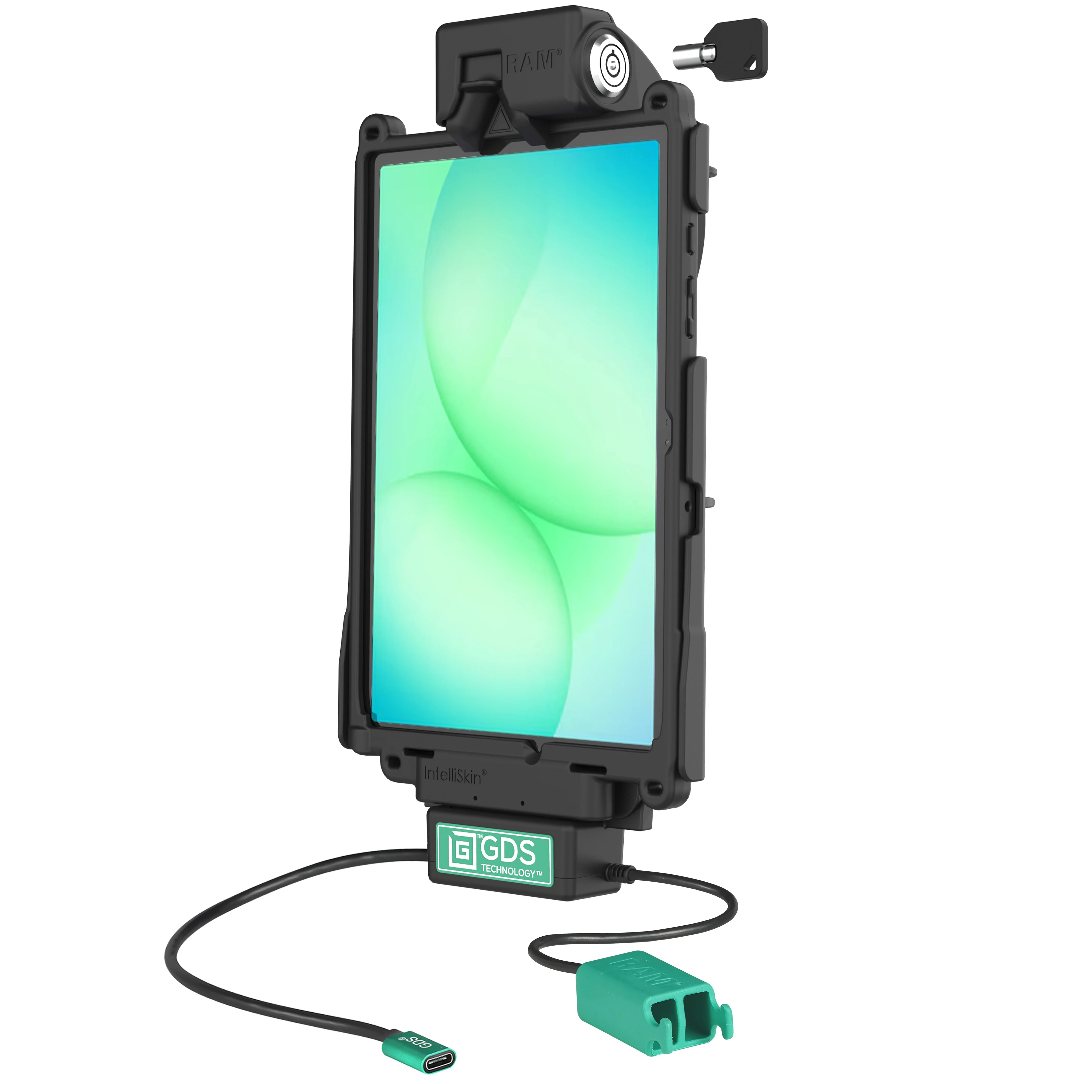 Locking GDS® Tough-Dock⢠+ Dual USB-A for Samsung Tab A11+ & Tab A9+