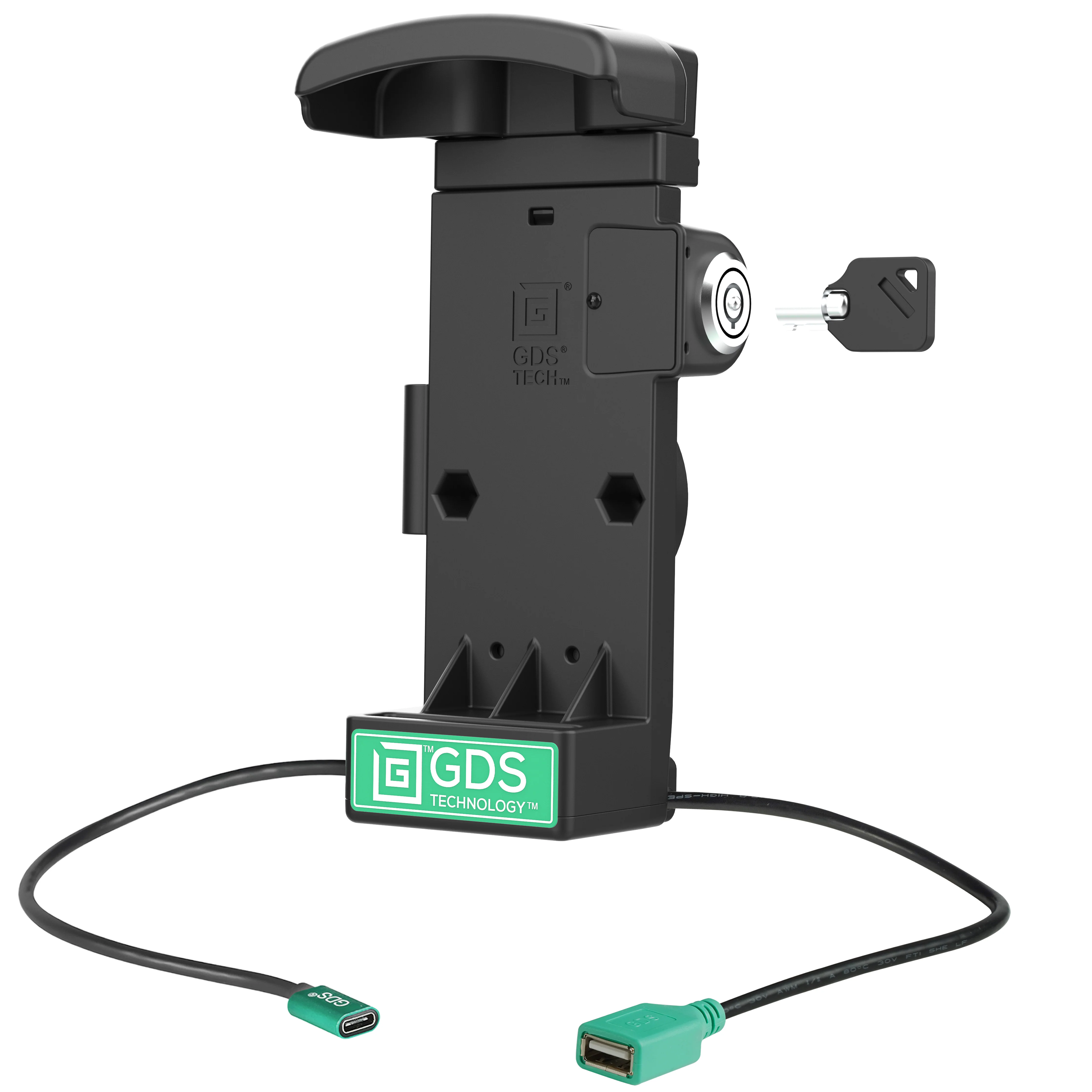 GDSĀ® Locking Powered Dock + USB-A for Zebra TC2x & TC5x - Heated Pins - Image 2