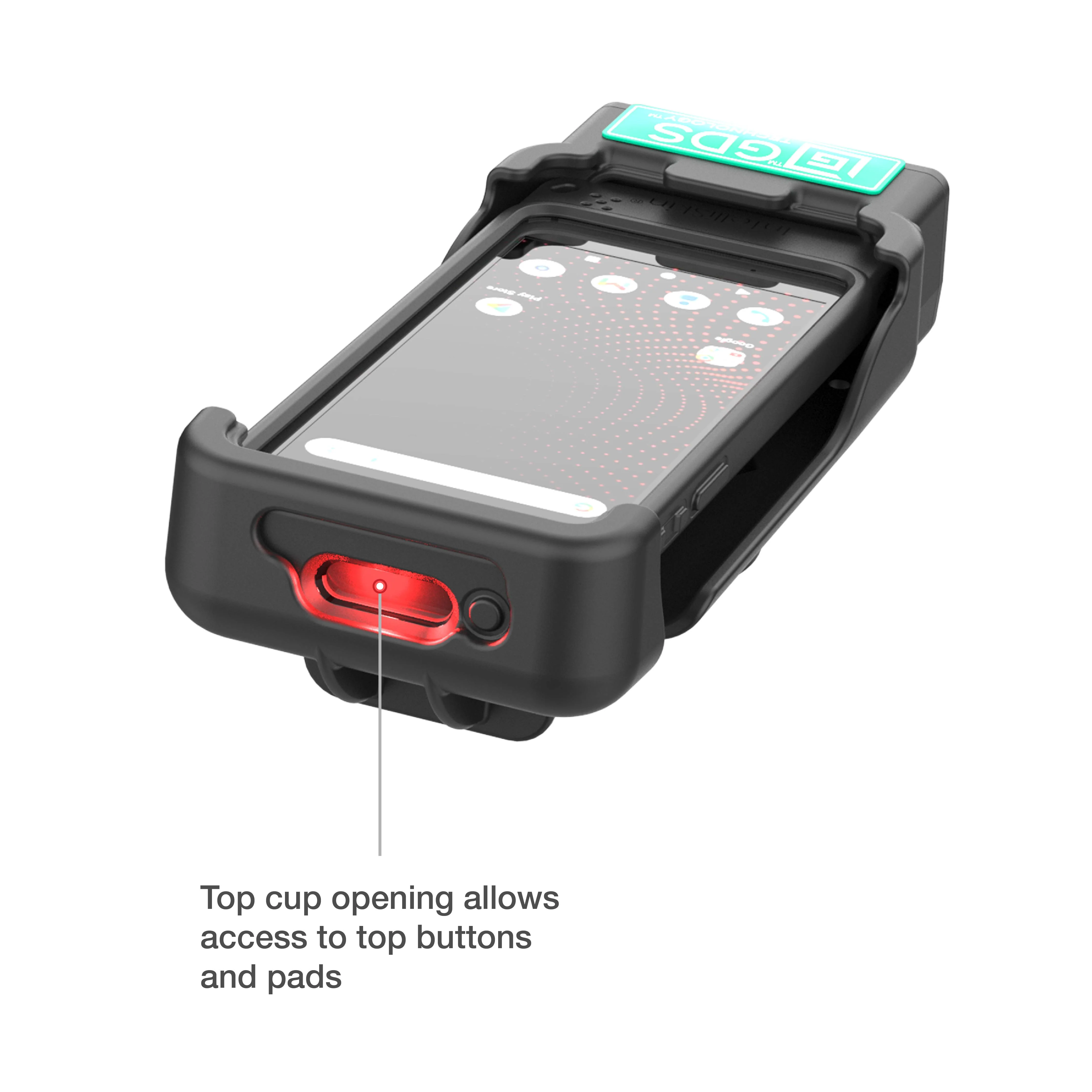 GDSĀ® Powered Locking Vehicle Dock for Honeywell CT37 with IntelliSkinĀ® - Image 5