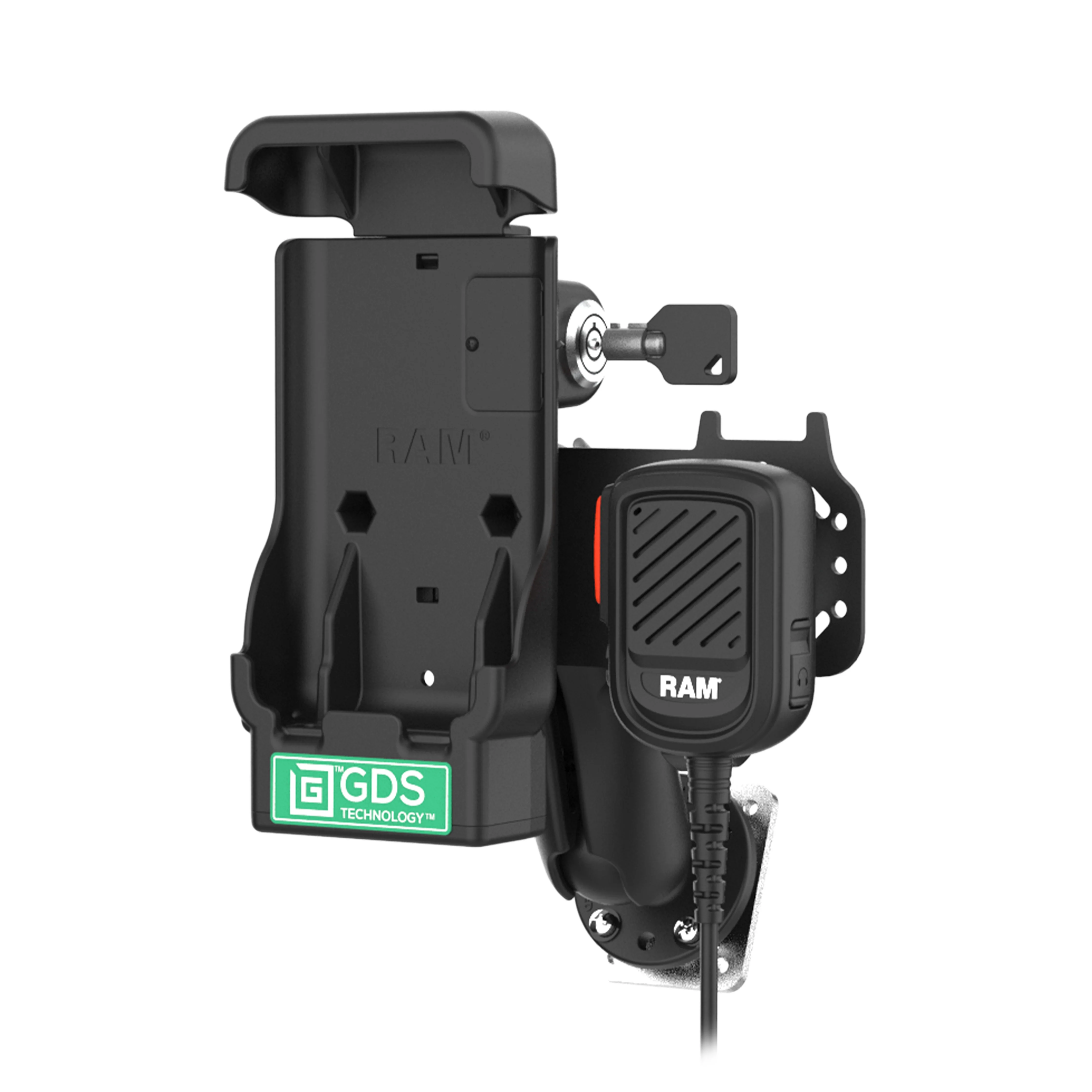GDSĀ® Locking PTT Speaker Mic Kit for XCover7 Pro/6 Pro - Kodiak - Image 2