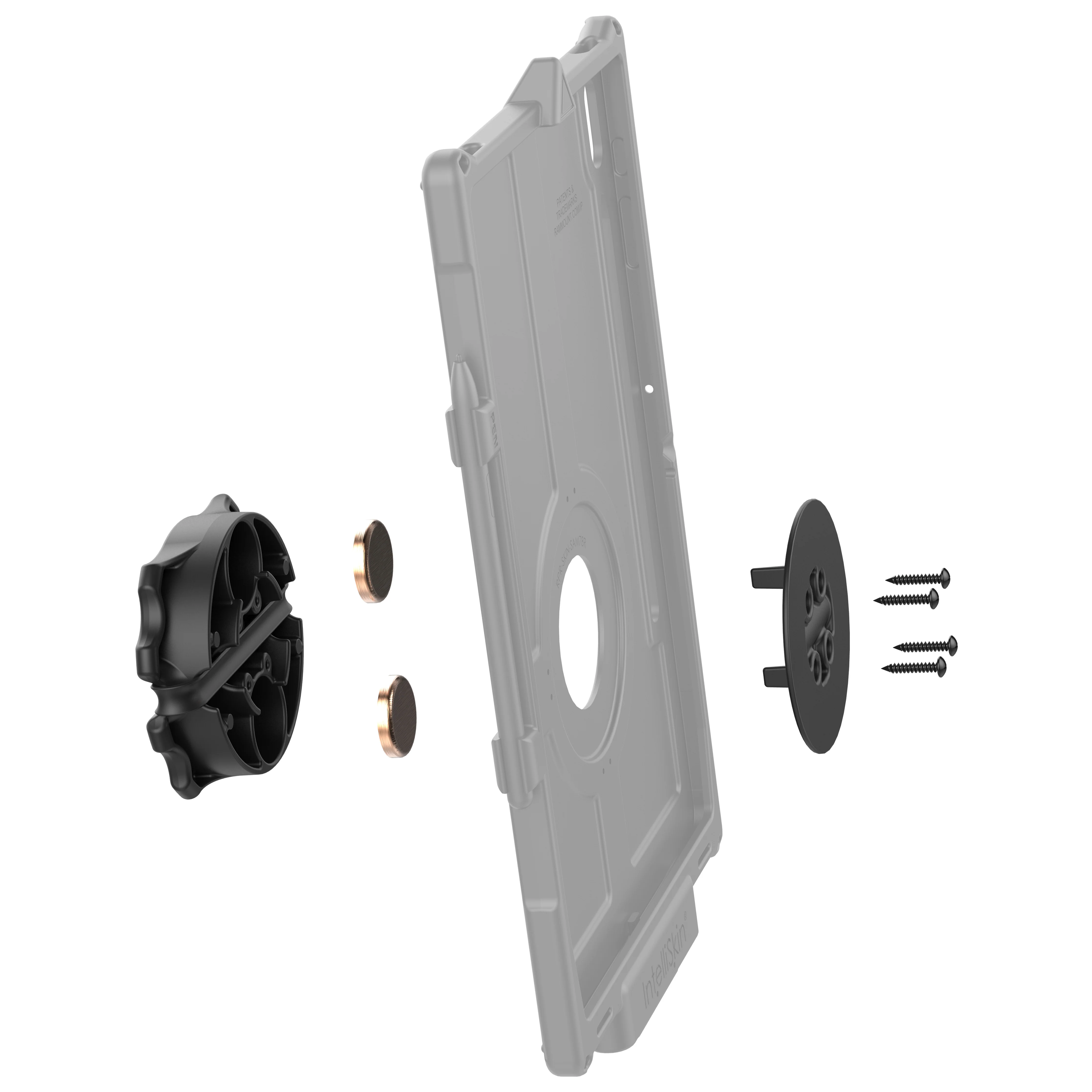 GDS® Roto-Mag™ 3-in-1 Accessory with Grip Handle, Hand Strap & Magnets - Image 3