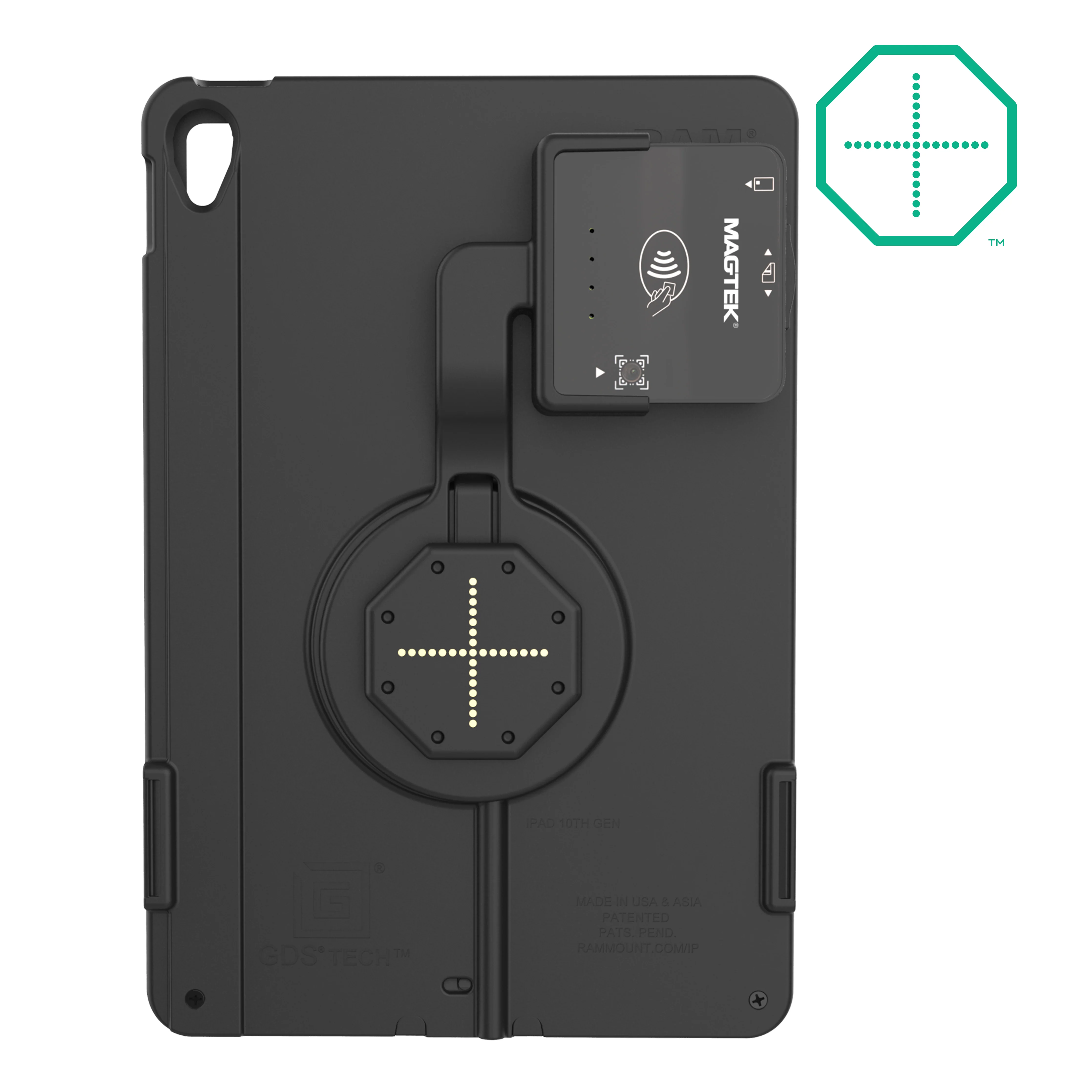 IntelliSkin® Thin-Case™ for iPad 10th/11th Gen & MagTek Module - Image 2