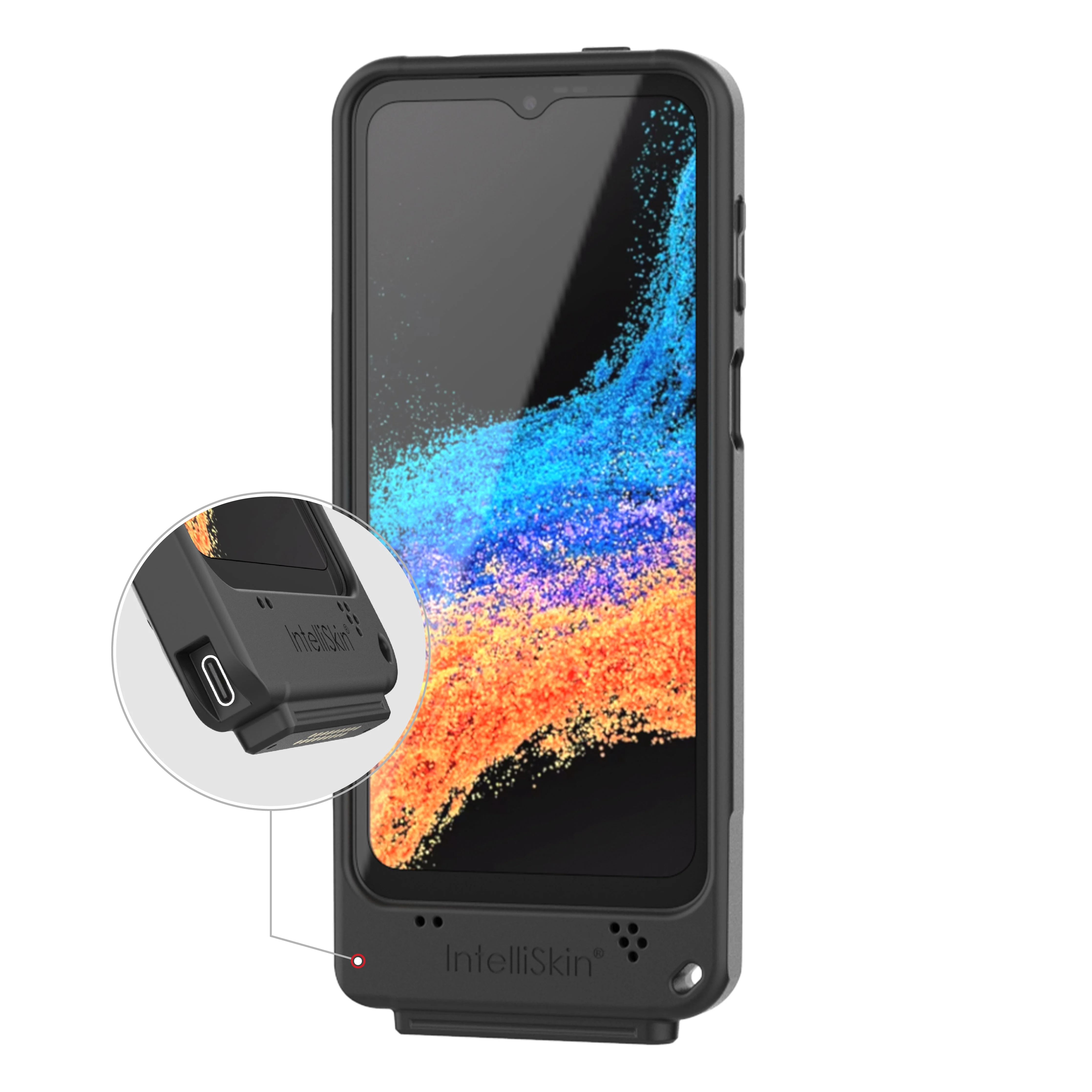IntelliSkinĀ® for Samsung XCover7 Pro & 6 Pro with External USB-C Port