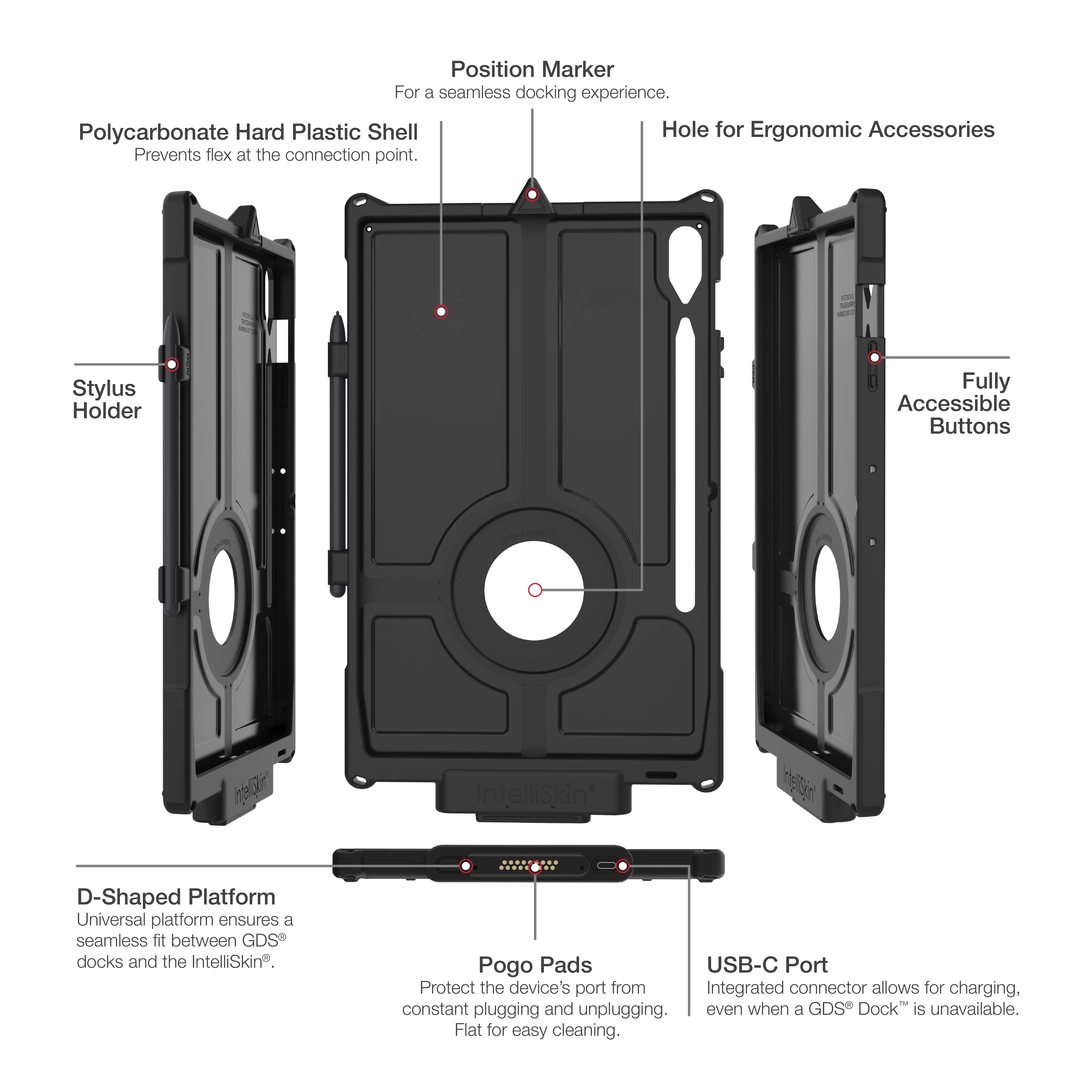 IntelliSkin® Next Gen for Samsung Tab S10+, S9+ & S9 FE+ - Image 4