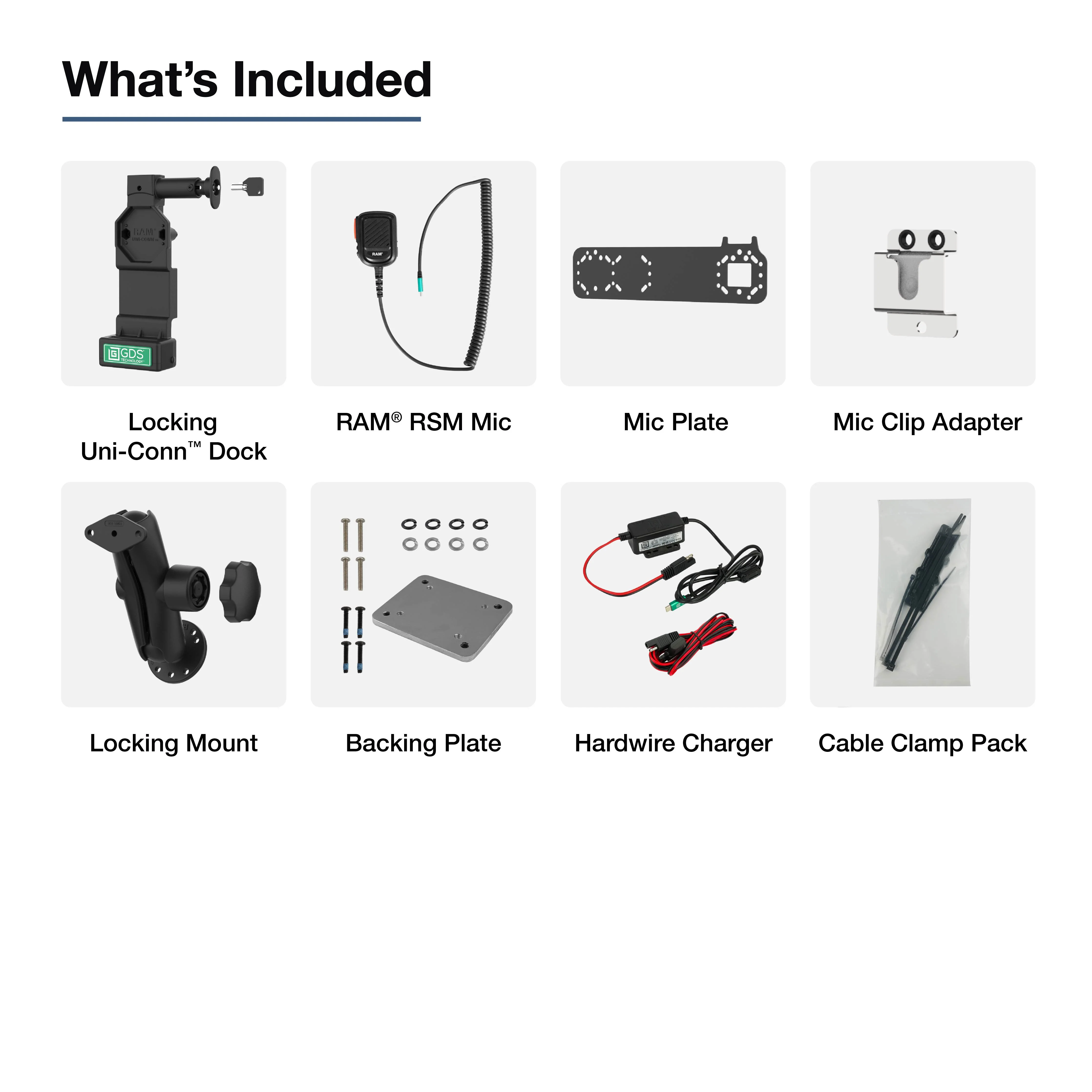 GDS® Uni-Conn™ Locking PTT Remote Speaker Mic Bundle for ESChat - Image 7