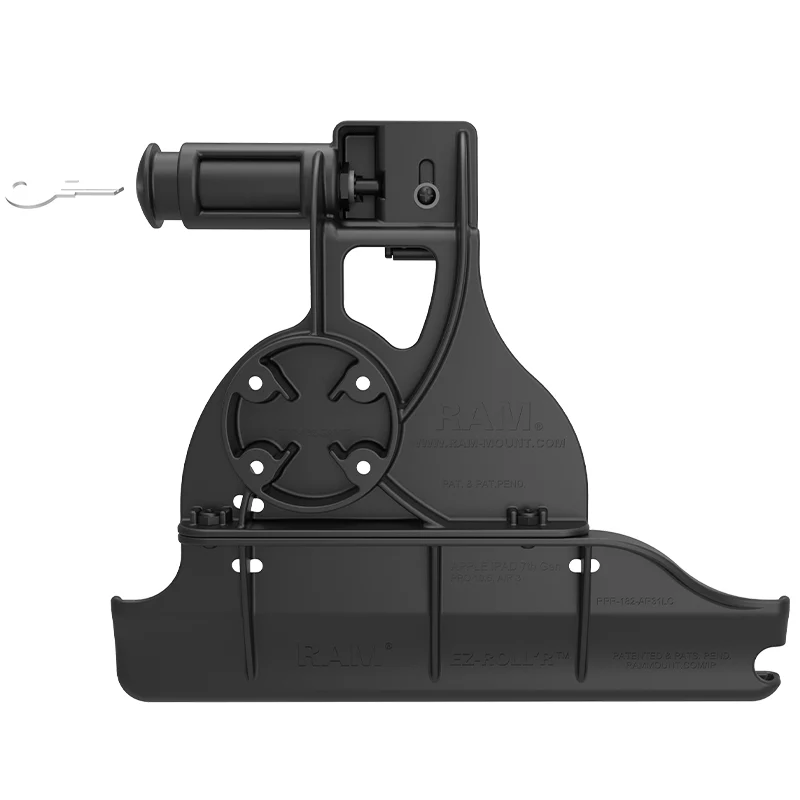 RAM® EZ-Roll'r⢠Keyed Locking Holder for iPad 7th-9th Gen & Air 3 - Image 3