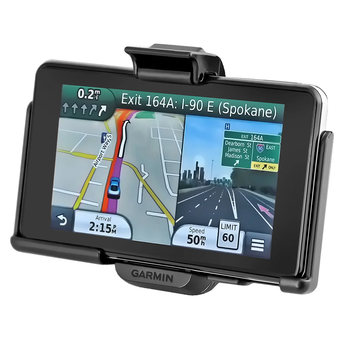 RAM® EZ-Roll'r⢠Cradle for Garmin nuvi 3450, 3750, 3760T, 3790LMT + More
