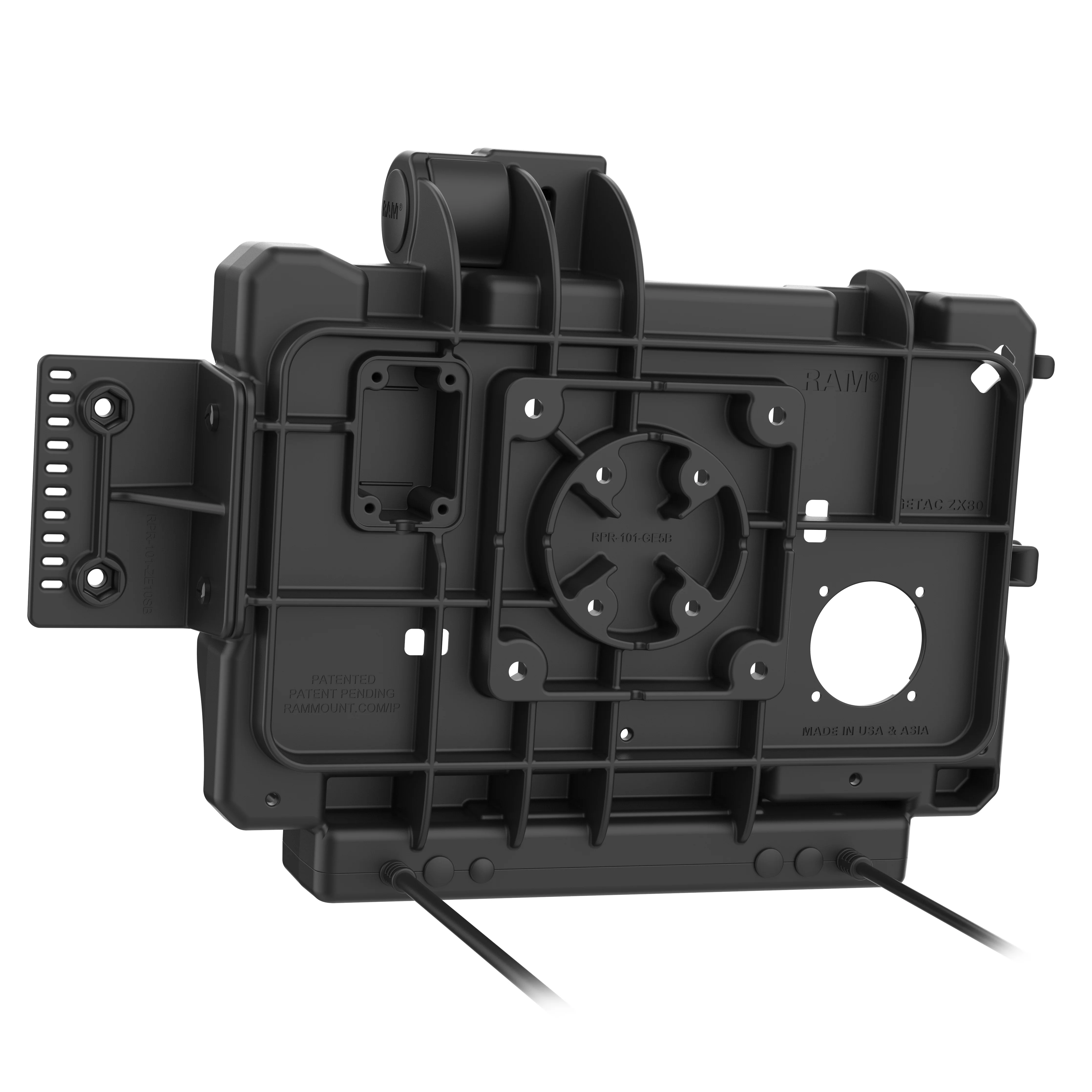RAM® Power + Dual USB Data Dock for Getac ZX80 - Image 3