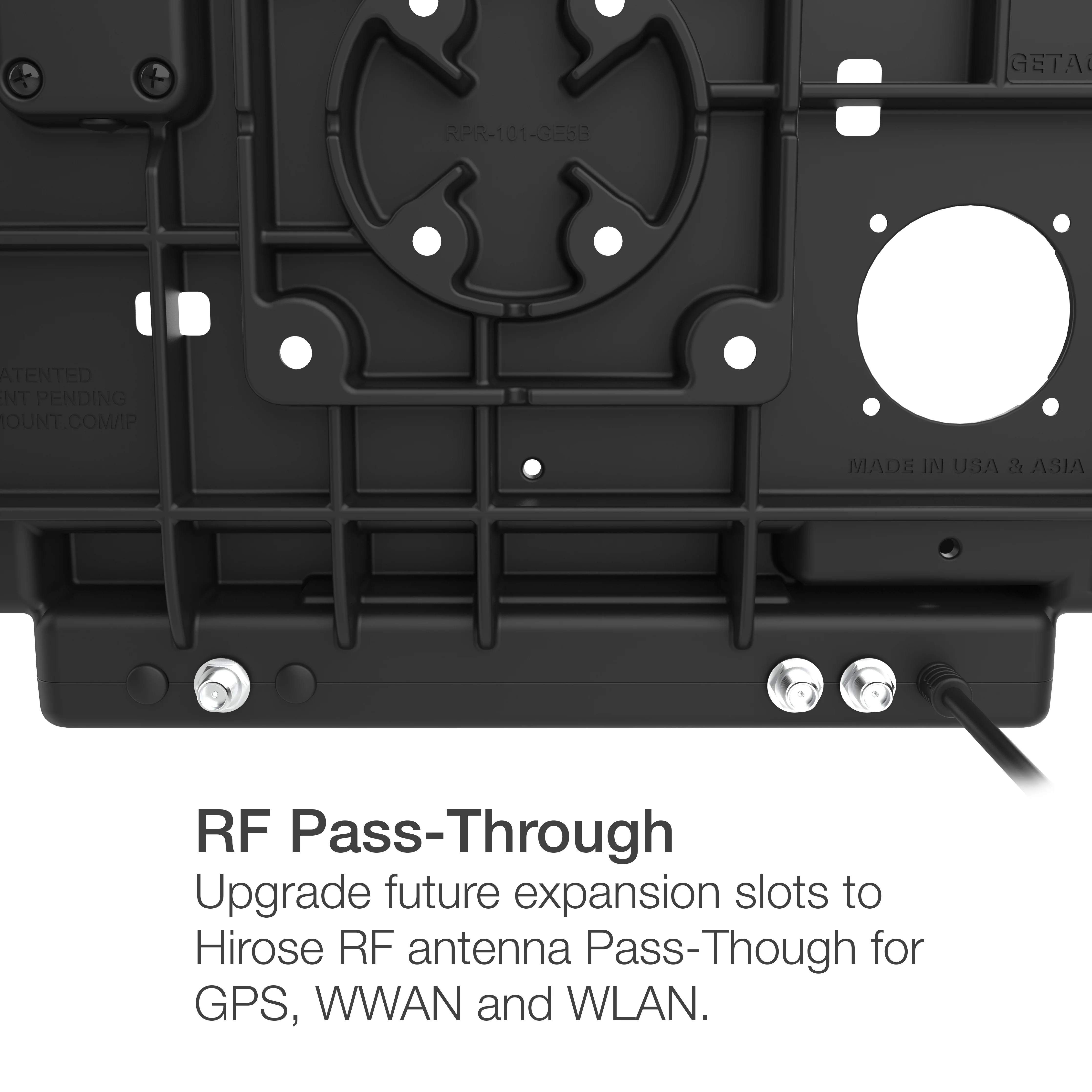 RAMĀ® Locking Power + Data Dock for Getac ZX80 - Image 4