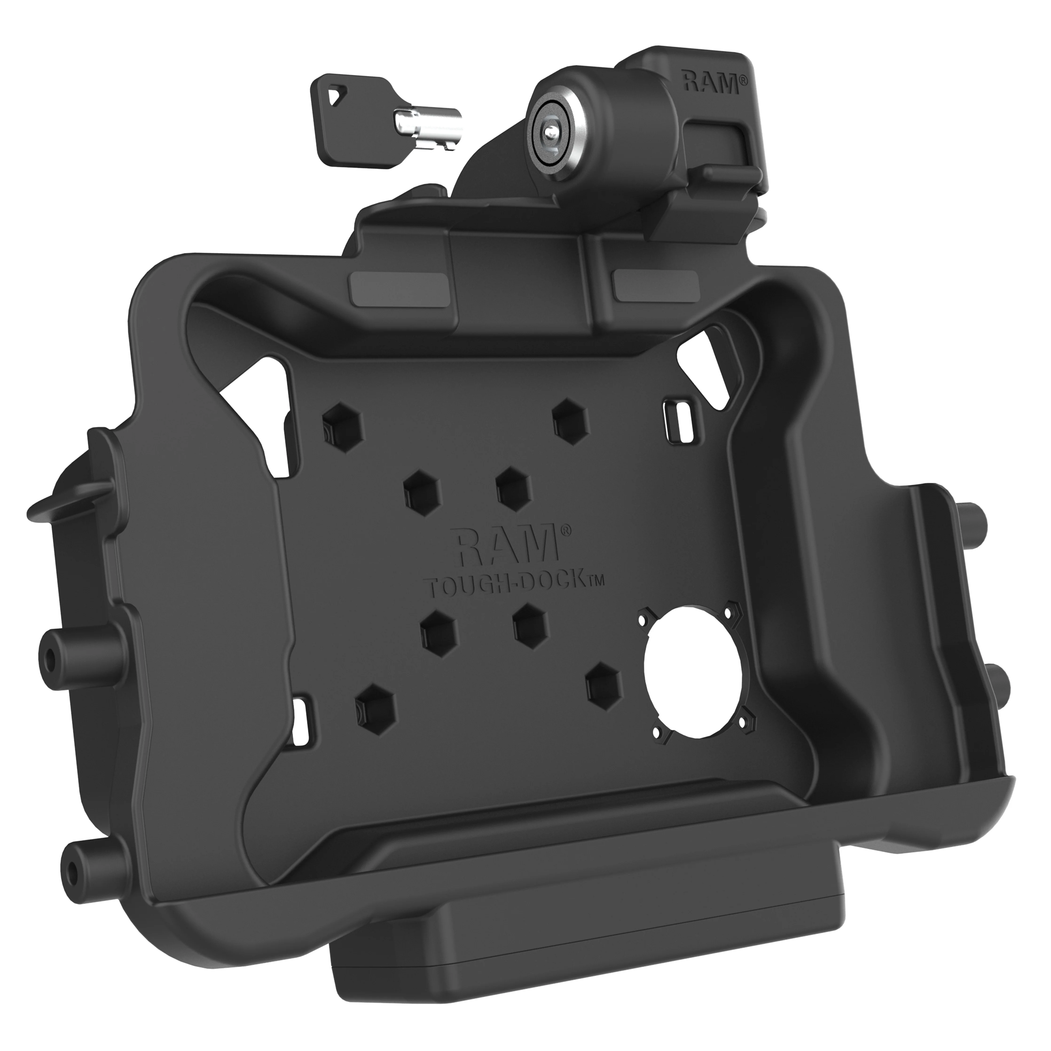 RAMĀ® Locking Power + Data & DB9 Dock for Honeywell ScanPal EDA10A - Image 4