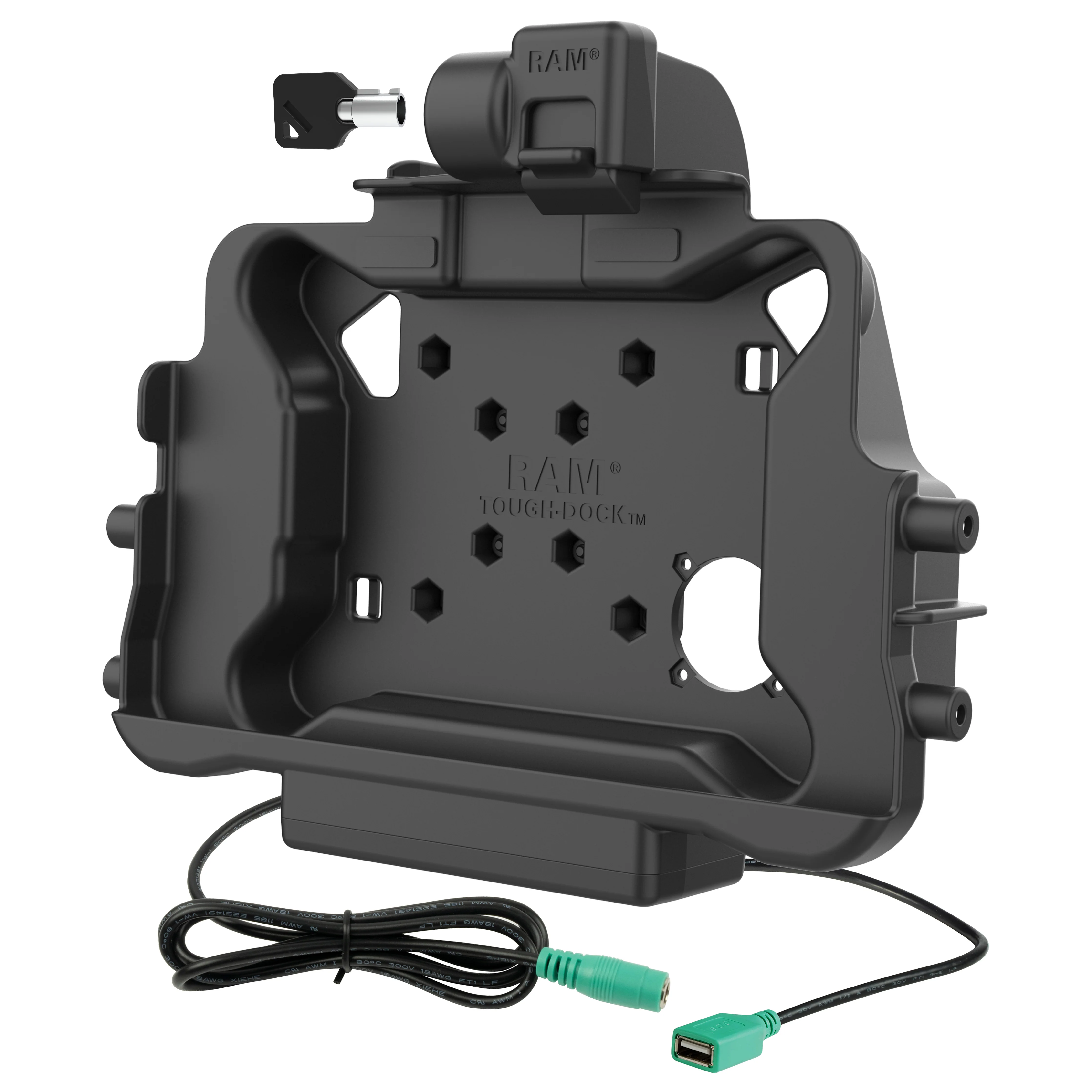 RAM® Locking Power + Data Dock for Honeywell ScanPal EDA10A - Image 2