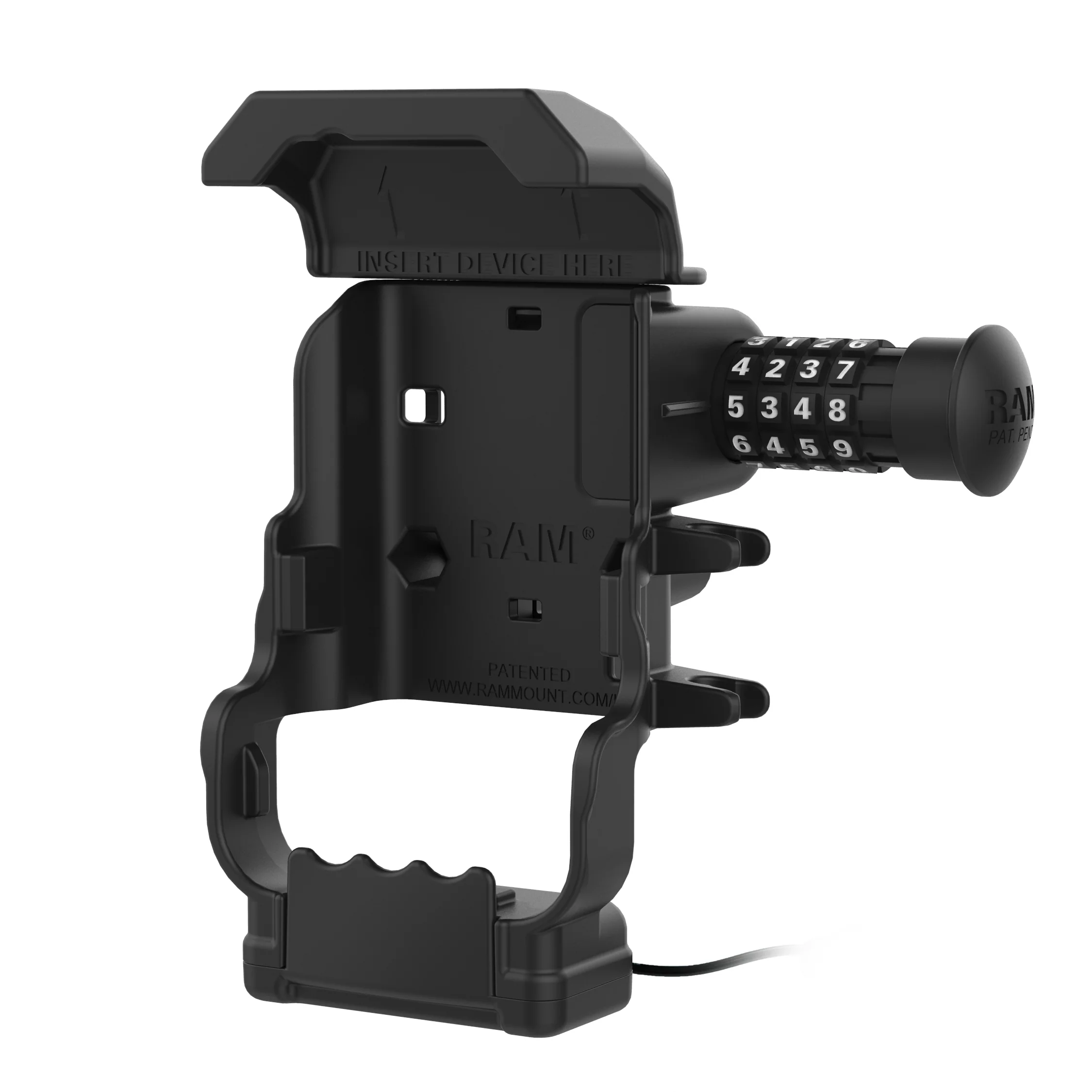RAM® Powered Combo-Locking Dock for Panasonic Toughbook FZ-N1 & FZ-F1 - Image 2