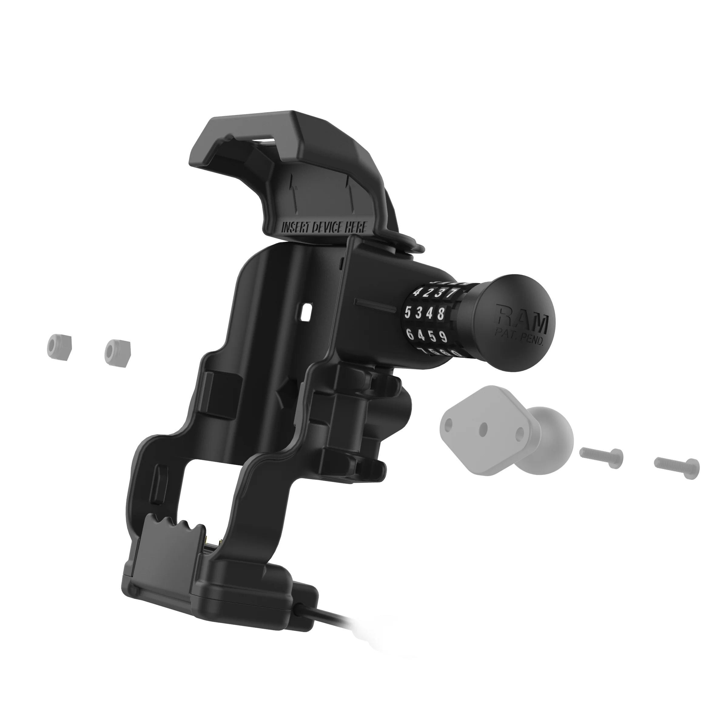 RAM® Powered Combo-Locking Dock for Panasonic Toughbook FZ-N1 & FZ-F1 - Image 6