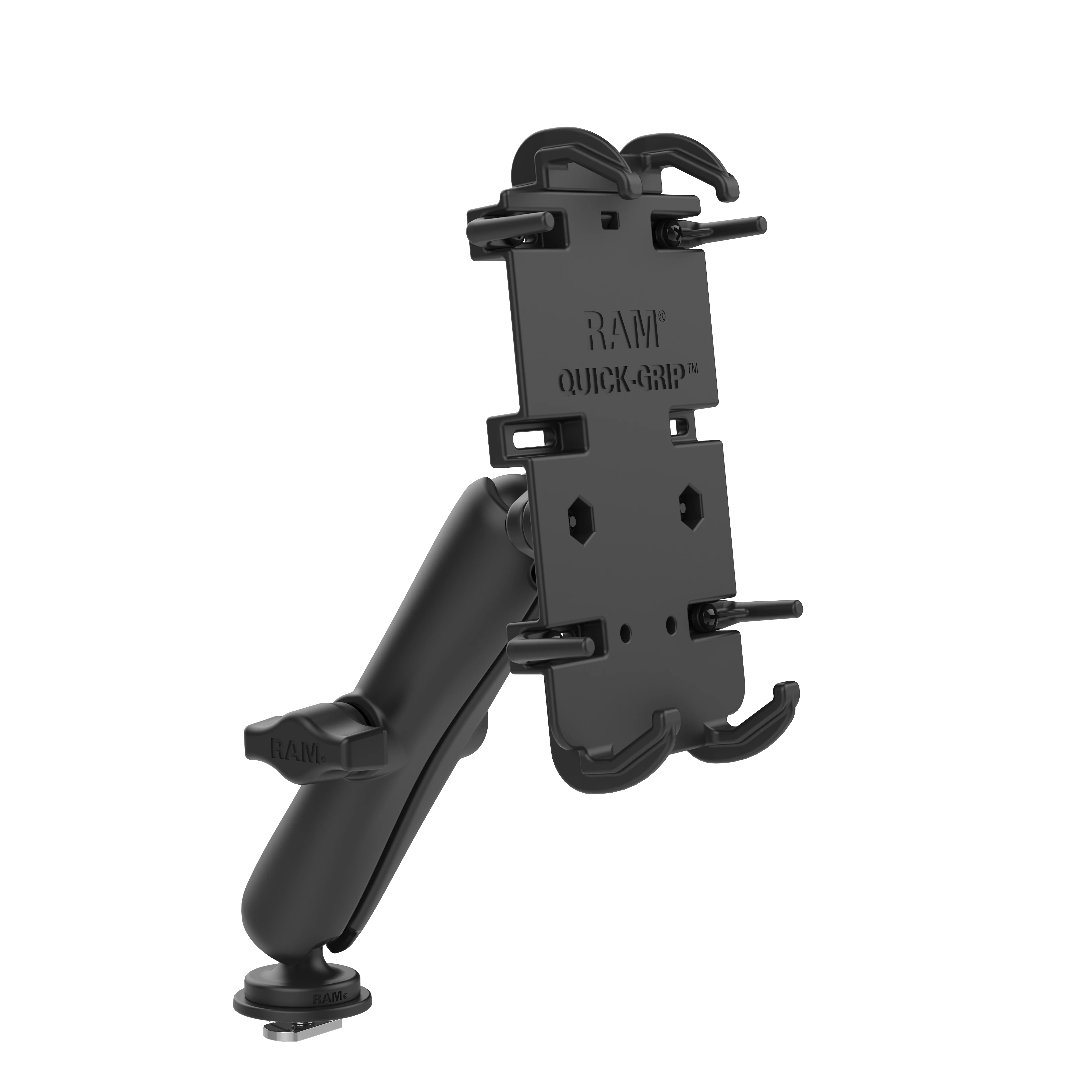 RAM® Quick-Grip™ XL Phone Mount with Track Ball™ Base - Long - Image 2