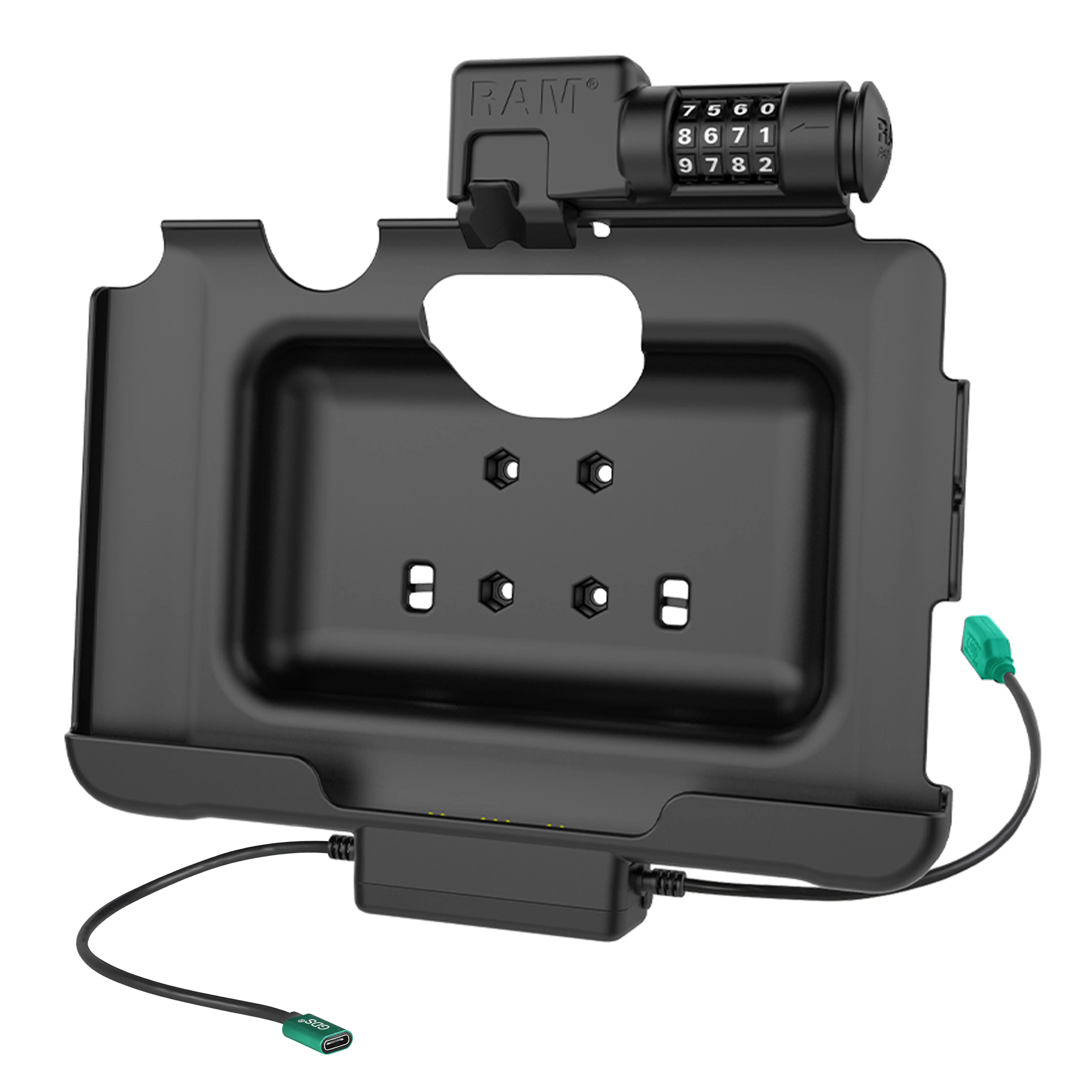 RAMĀ® Combo-Locking Power + Data Dock for Tab Active5 Pro & 4 Pro - Image 2