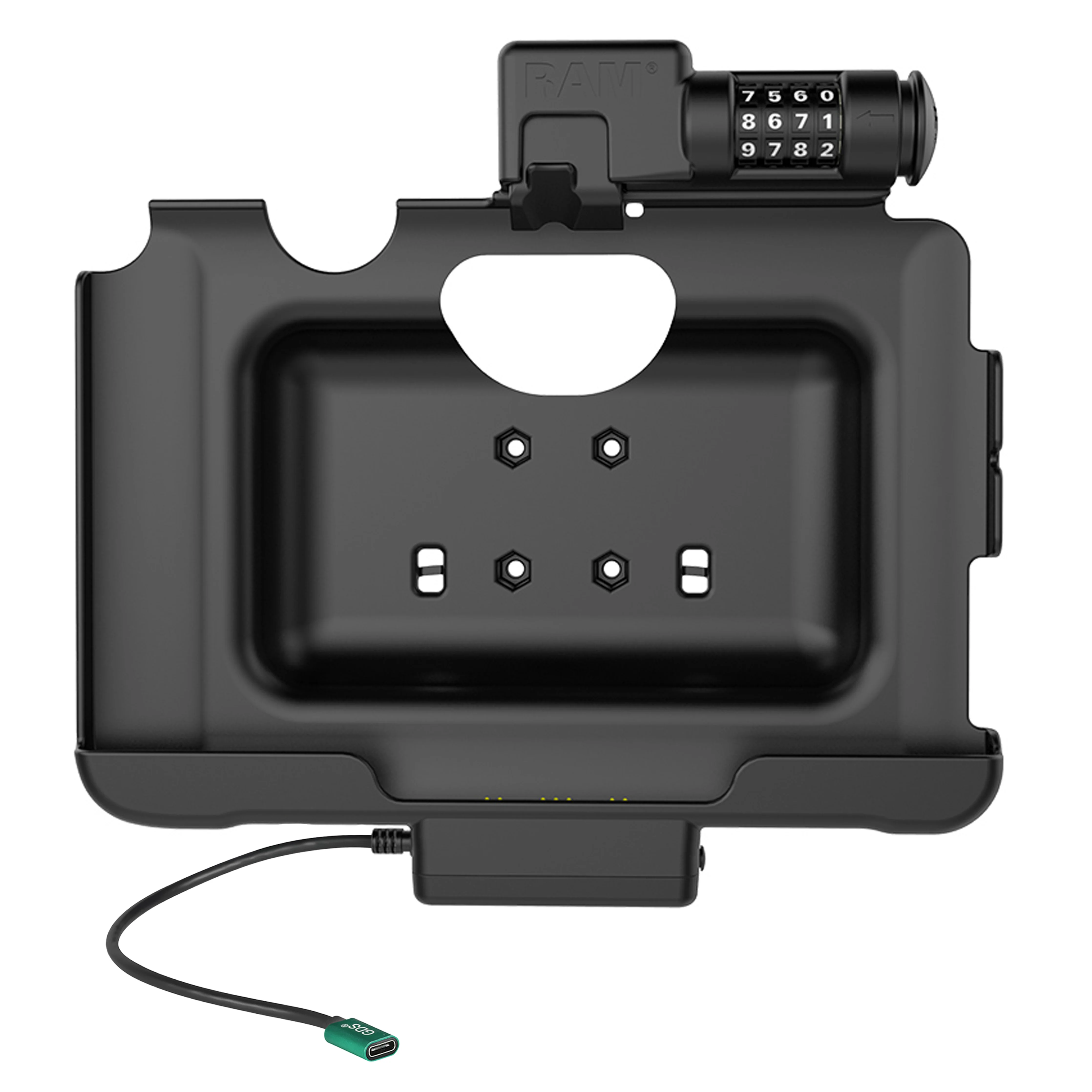 RAM® Combo-Locking USB-C Dock for Tab Active5 Pro & 4 Pro - Image 3
