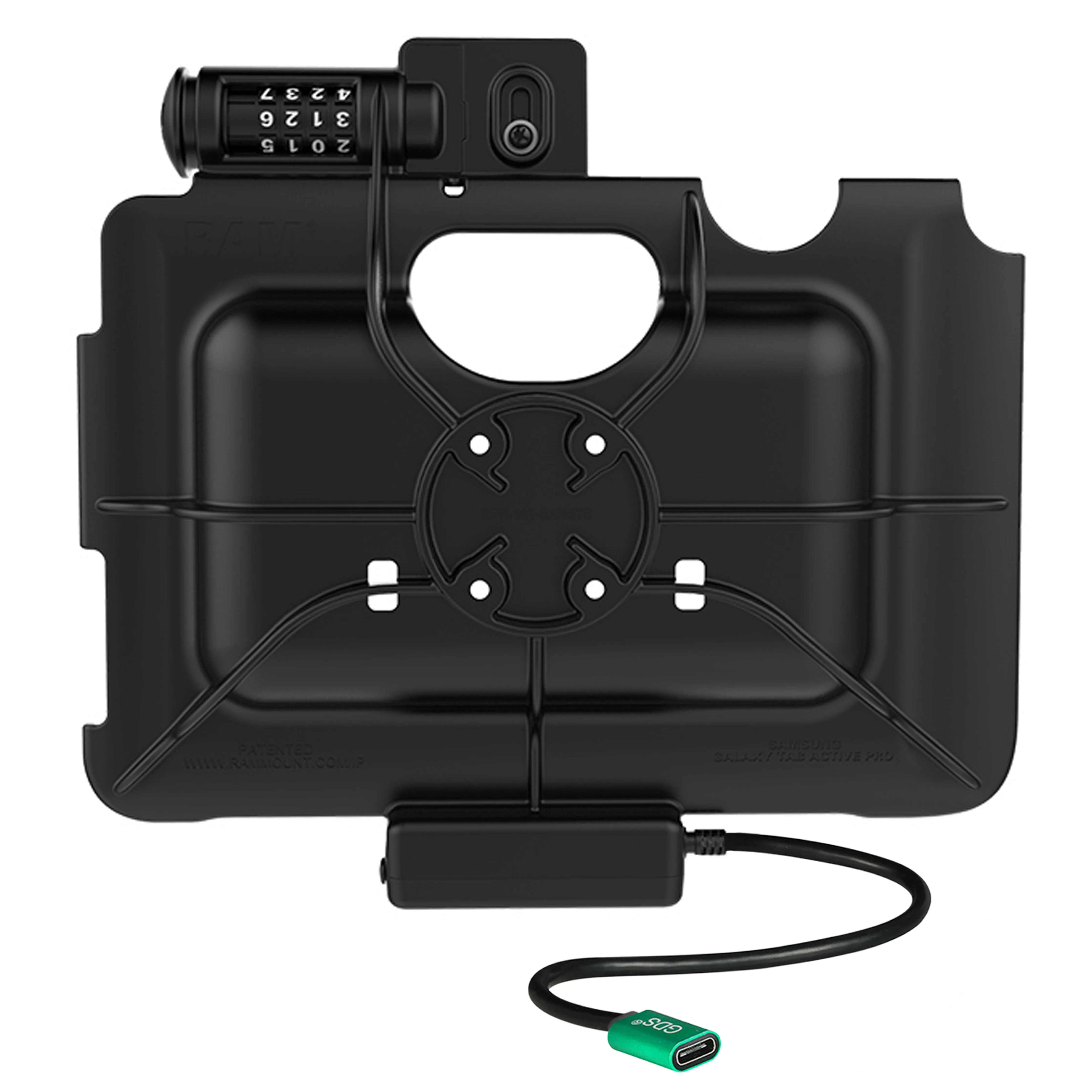 RAM® Combo-Locking USB-C Dock for Tab Active5 Pro & 4 Pro - Image 4
