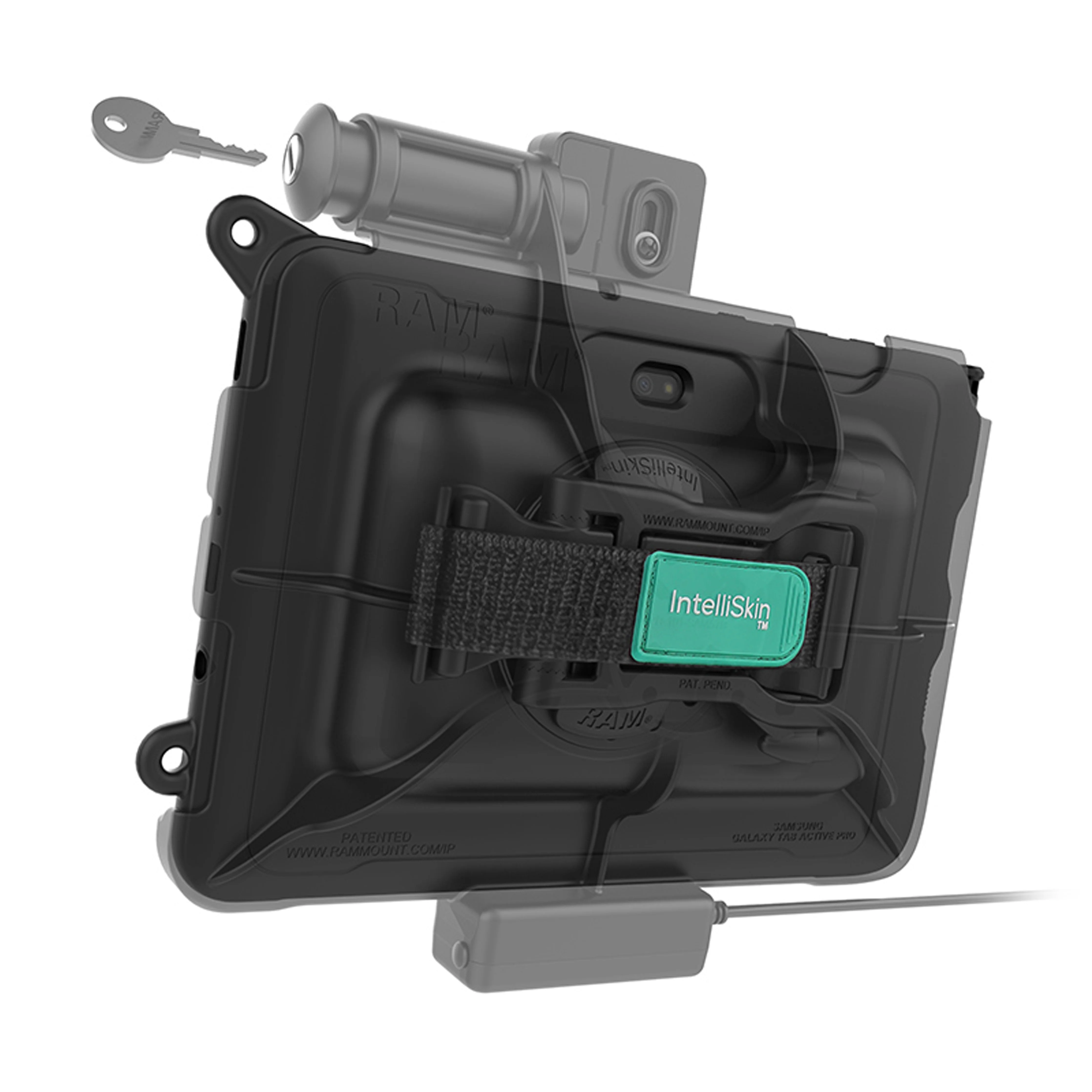 RAMĀ® Key-Locking USB-C Powered Dock for Tab Active5 Pro & 4 Pro - Image 5