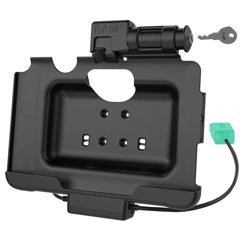 RAMĀ® Key-Locking Power + Dual USB Data Dock for Tab Active5 Pro & 4 Pro - Image 2