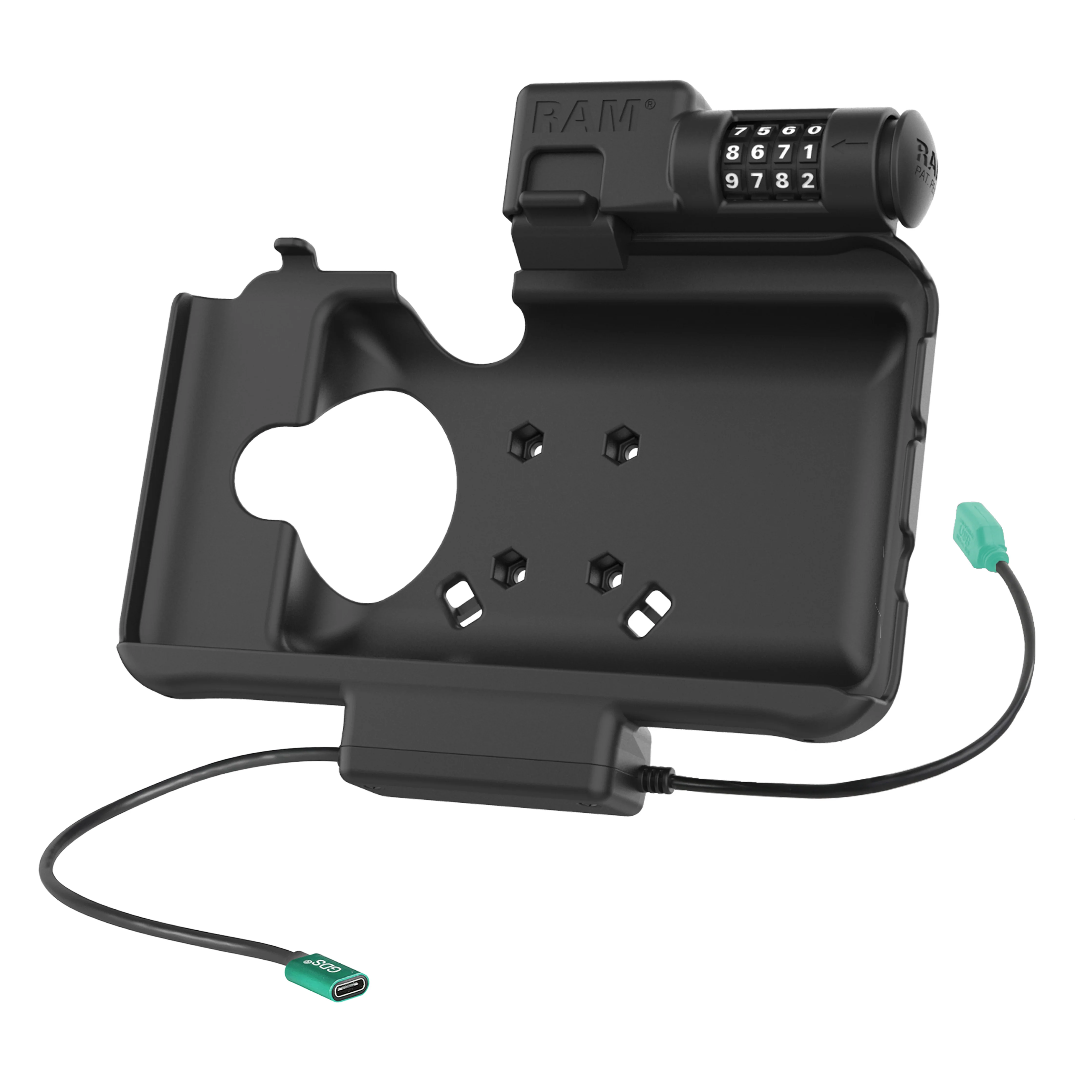 RAMĀ® Combo Locking Power + Data Dock for Samsung Tab Active5 & 3 - Image 2