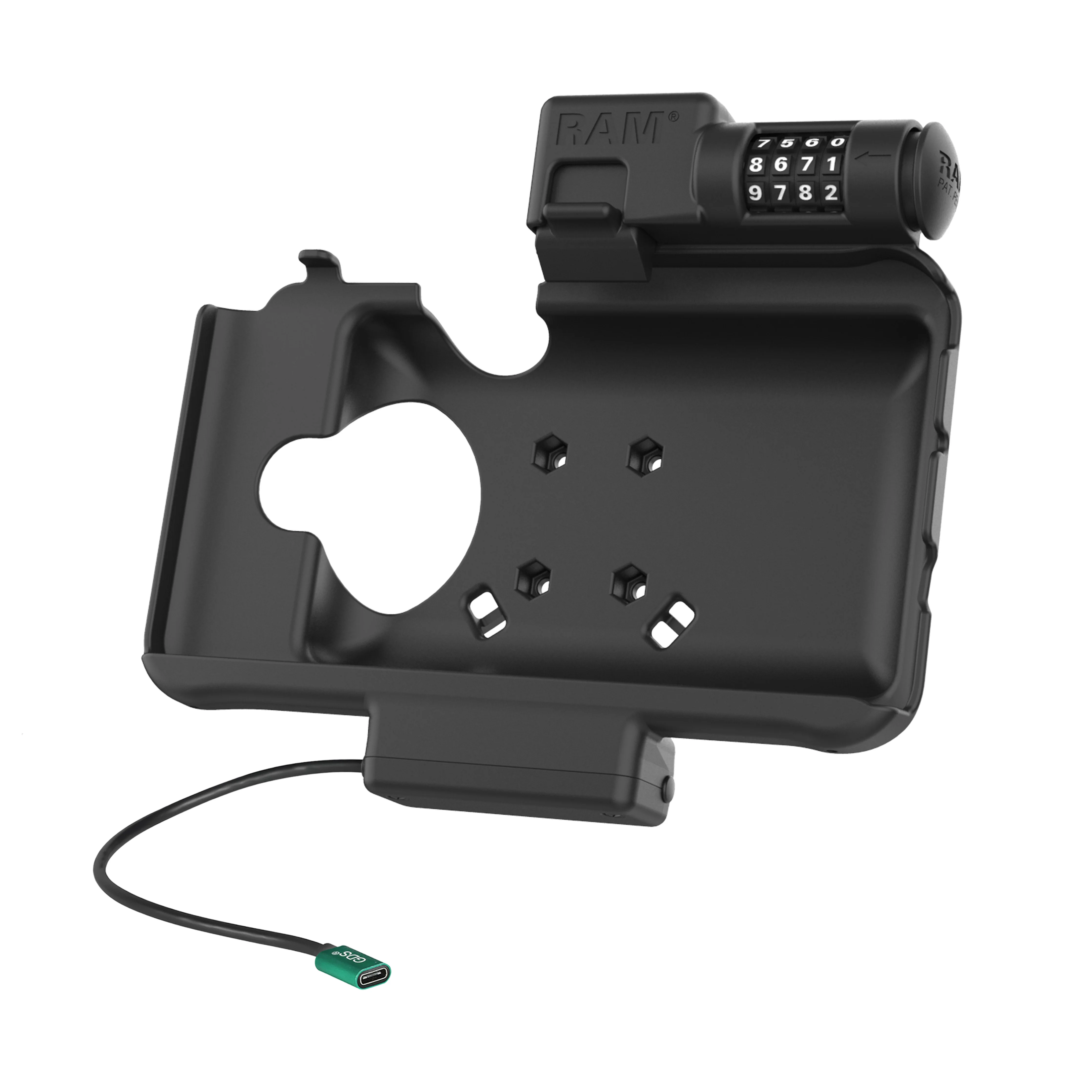 RAM® Combo Locking USB-C Powered Dock for Samsung Tab Active5 & 3 - Image 2