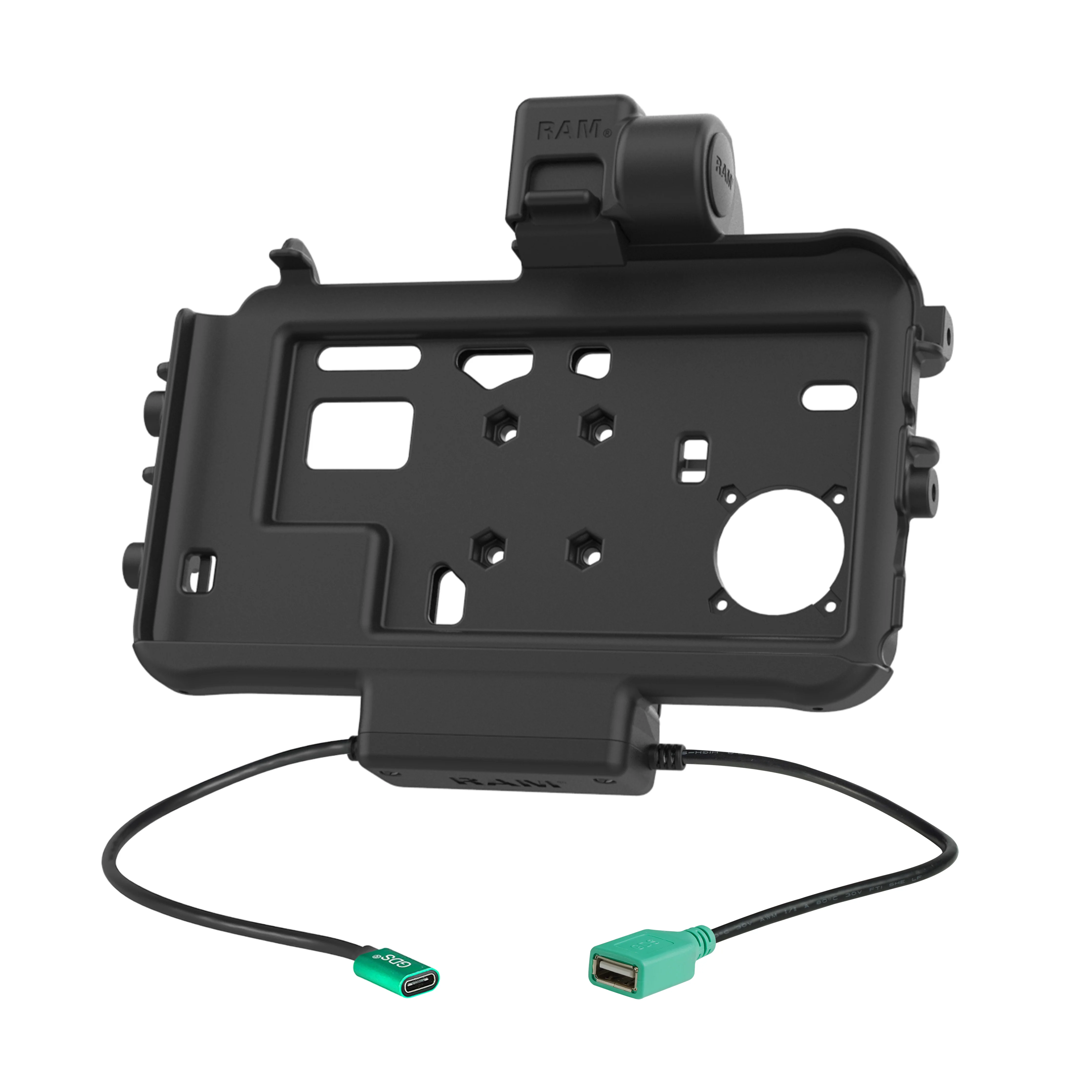 RAM® Thin-Dock⢠Power + Single USB Dock for Tab Active5 & 3 - Image 2