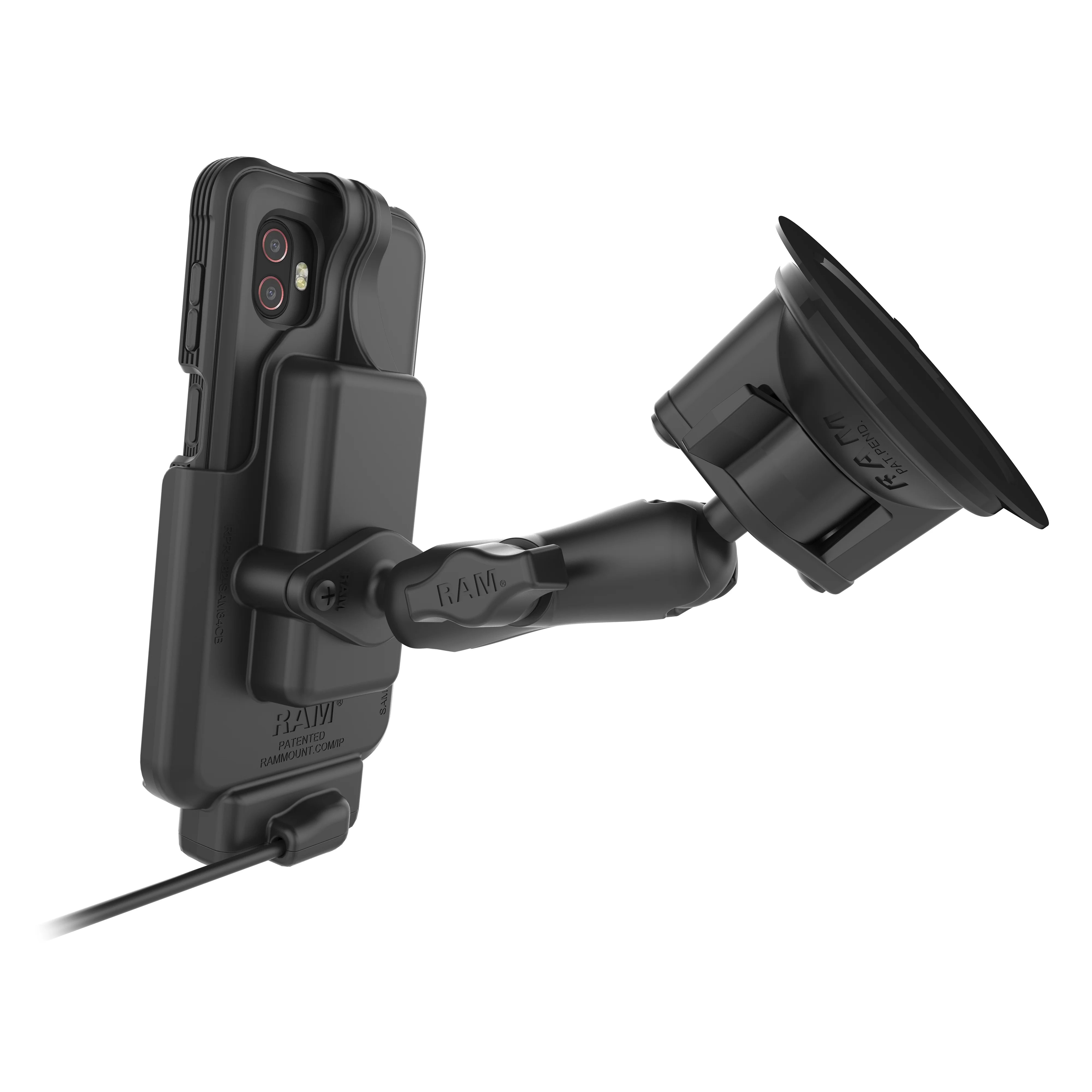 RAM® EZ-Roll'r⢠Dock for XCover7, 7 Pro & 6 Pro with OEM or RAM® Skin⢠- Image 8