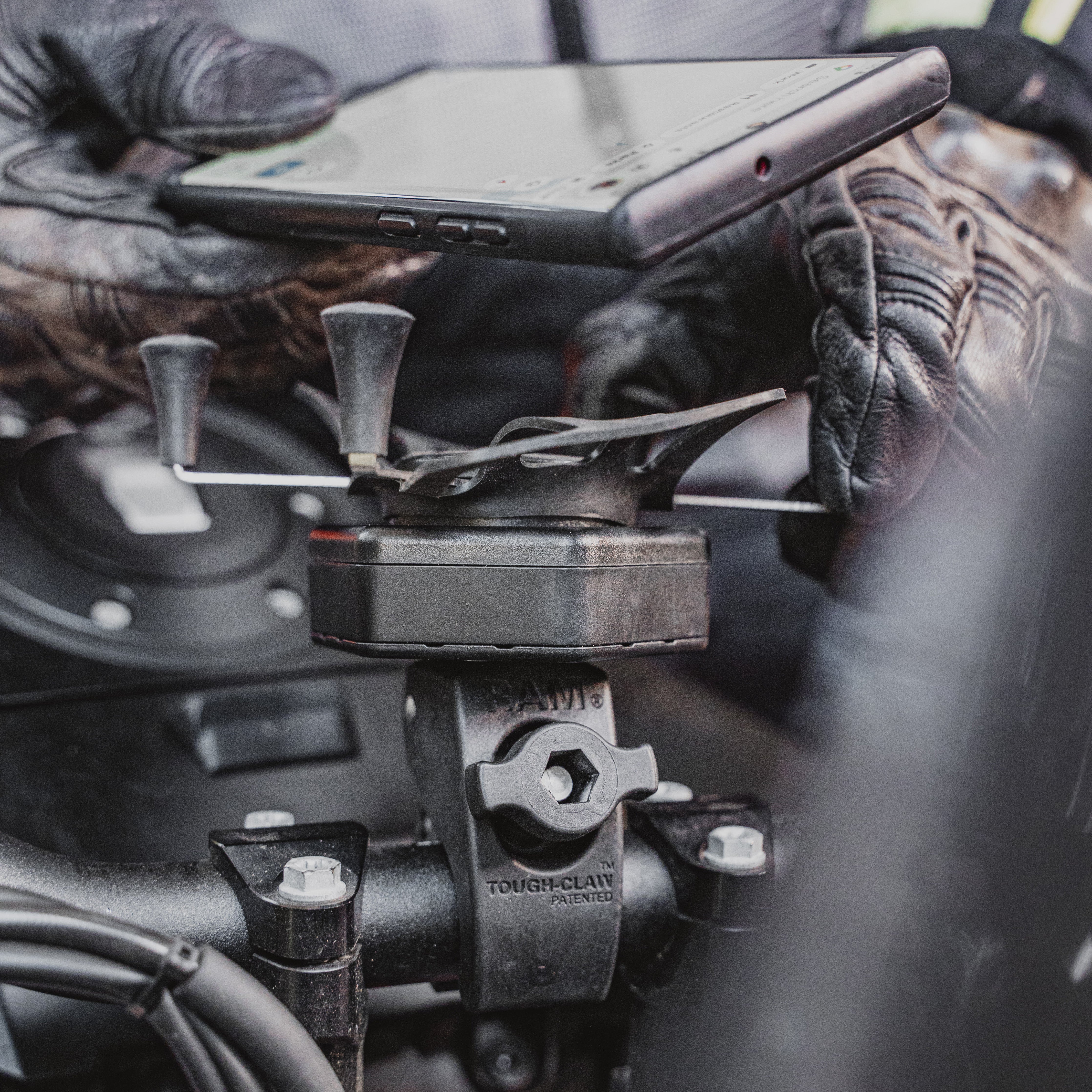 RAM® X-Grip® Large Phone Mount with Vibe-Safe⢠& Small Tough-Claw⢠- Image 6