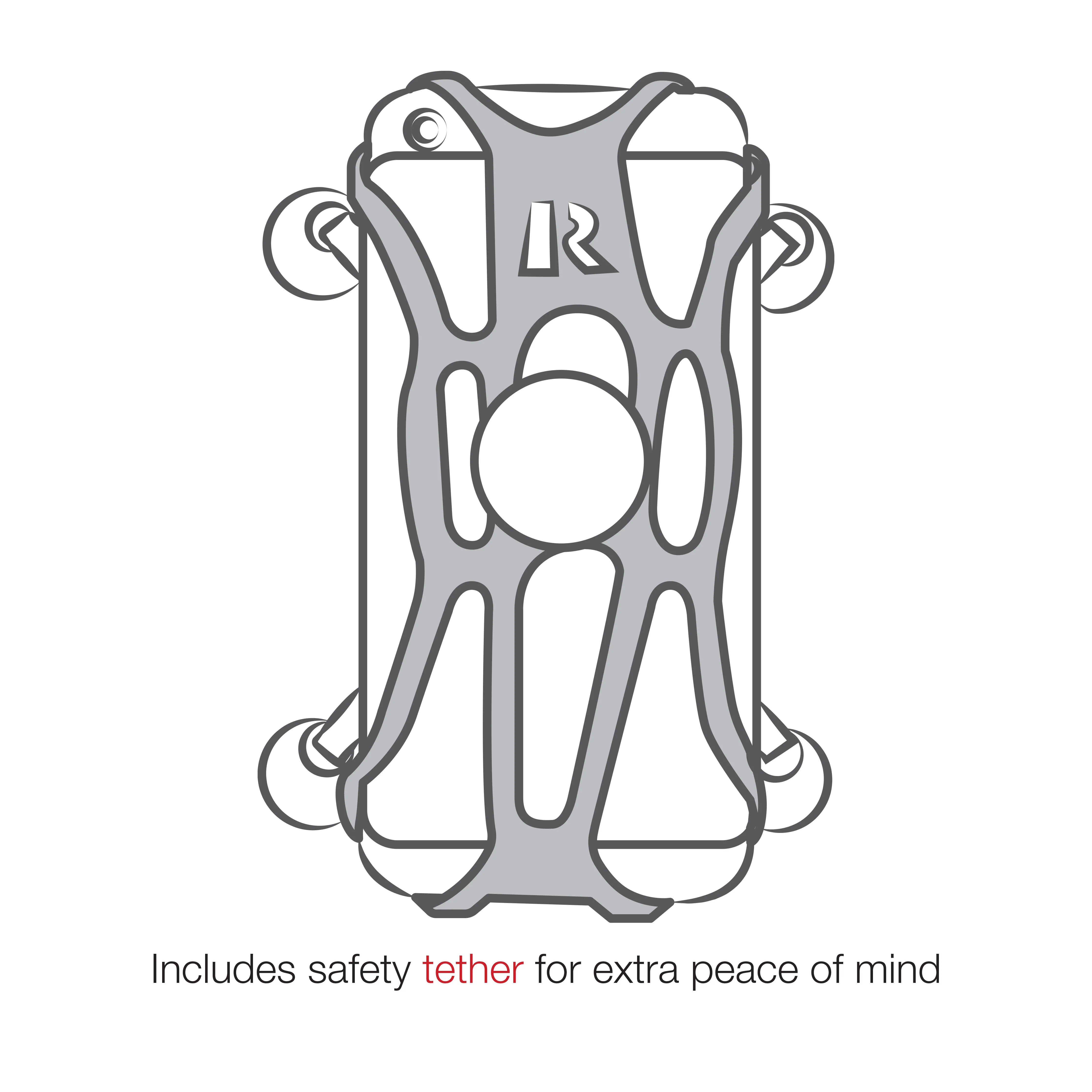 RAM® X-Grip® Phone Mount with RAM® Snap-Link™ Tough-Claw™ - Image 7