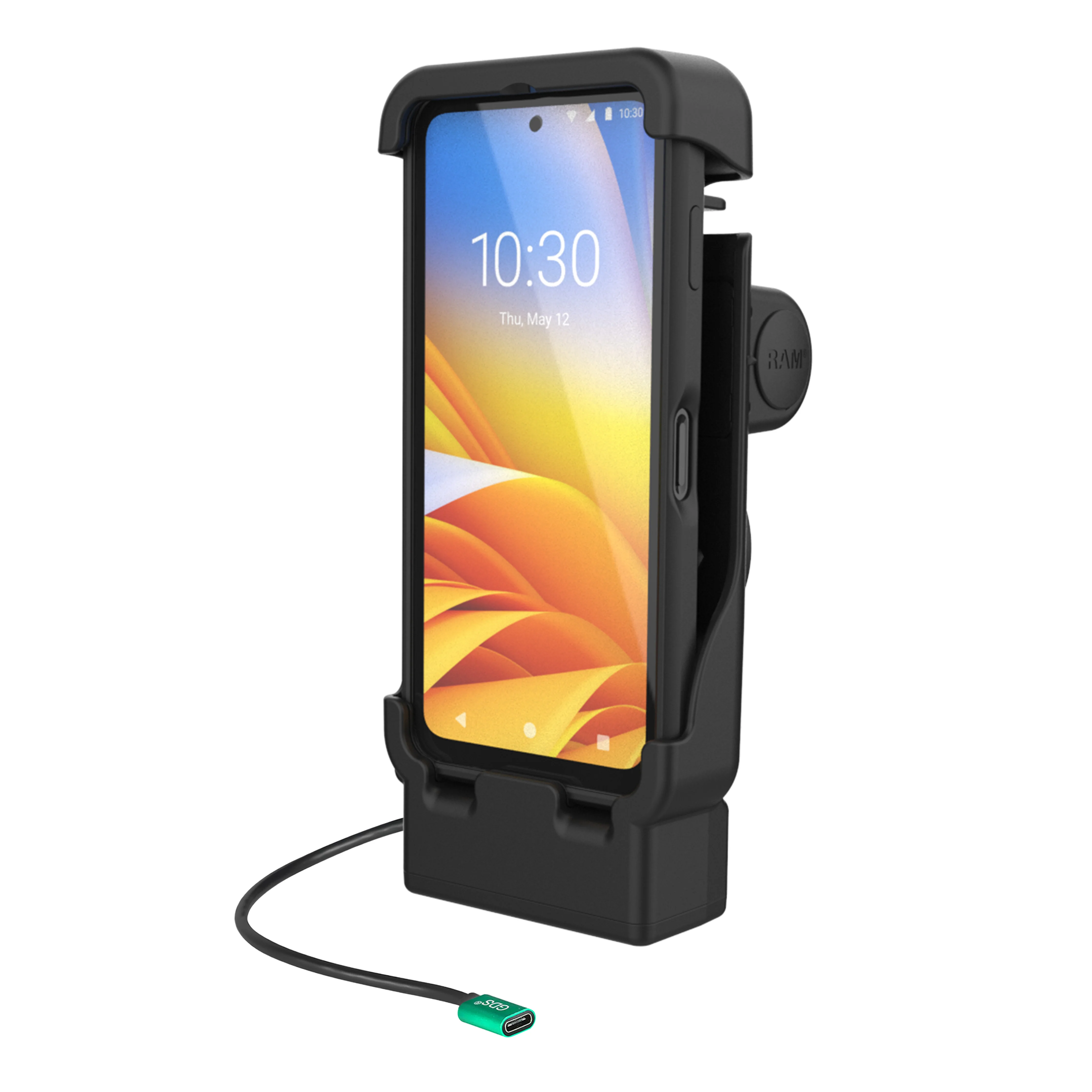 RAMĀ® Powered Vehicle Dock for Zebra EM45