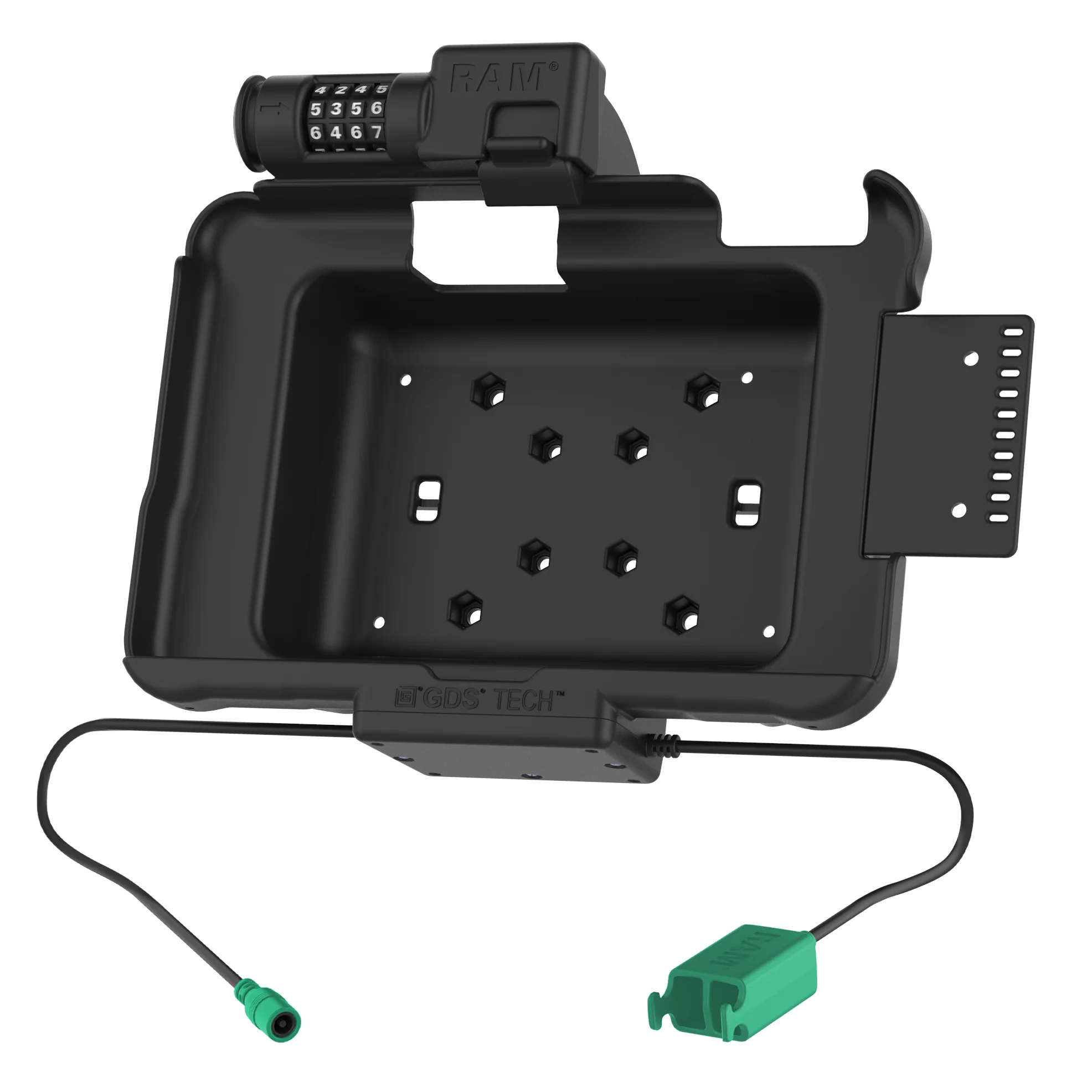 GDS® Combo Locking Power + Dual USB Dock for Zebra ET5x 8.3" & 8.4" - Image 2