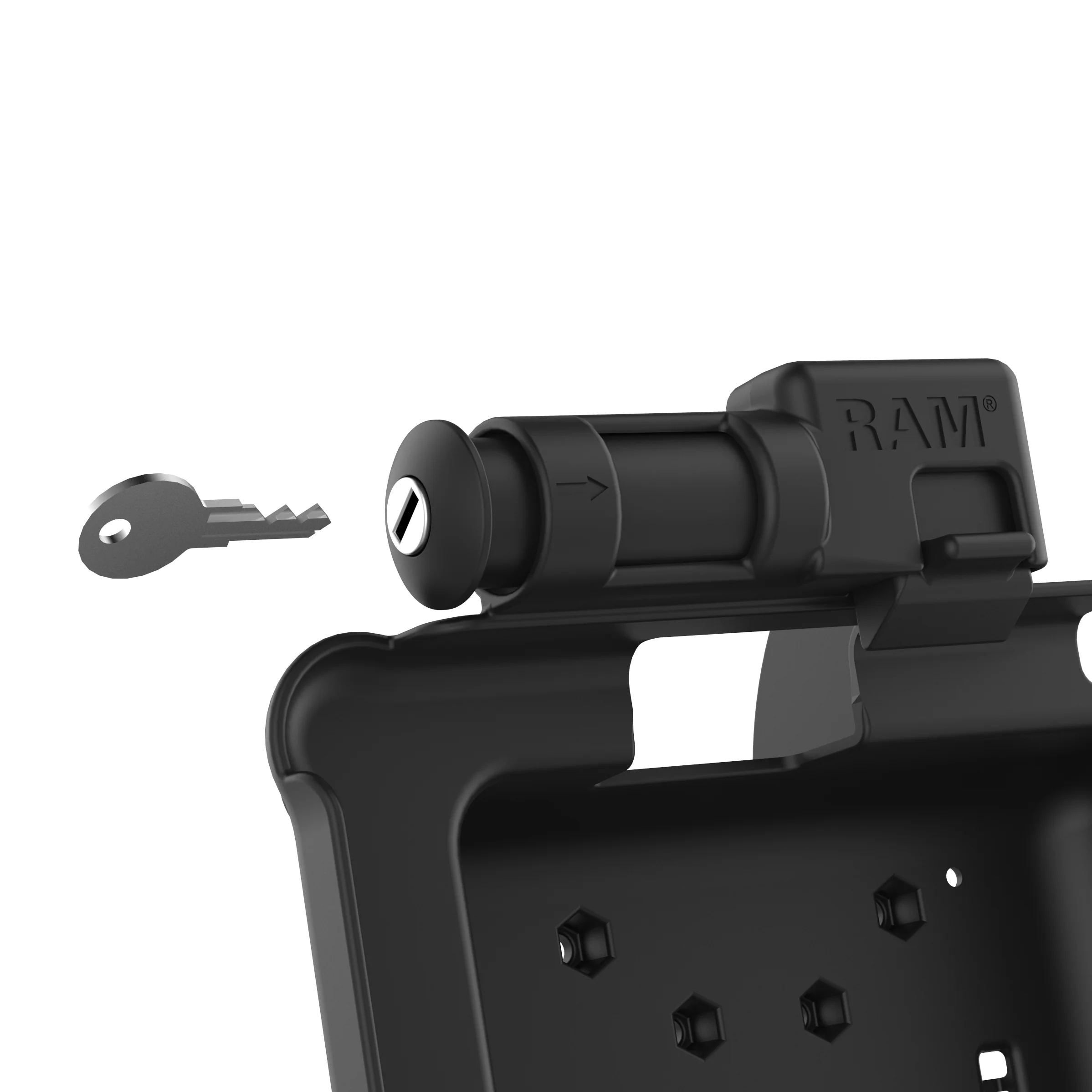 GDS® Key Locking Powered Dock for Zebra ET5x 8.3" & 8.4" Series - Image 3