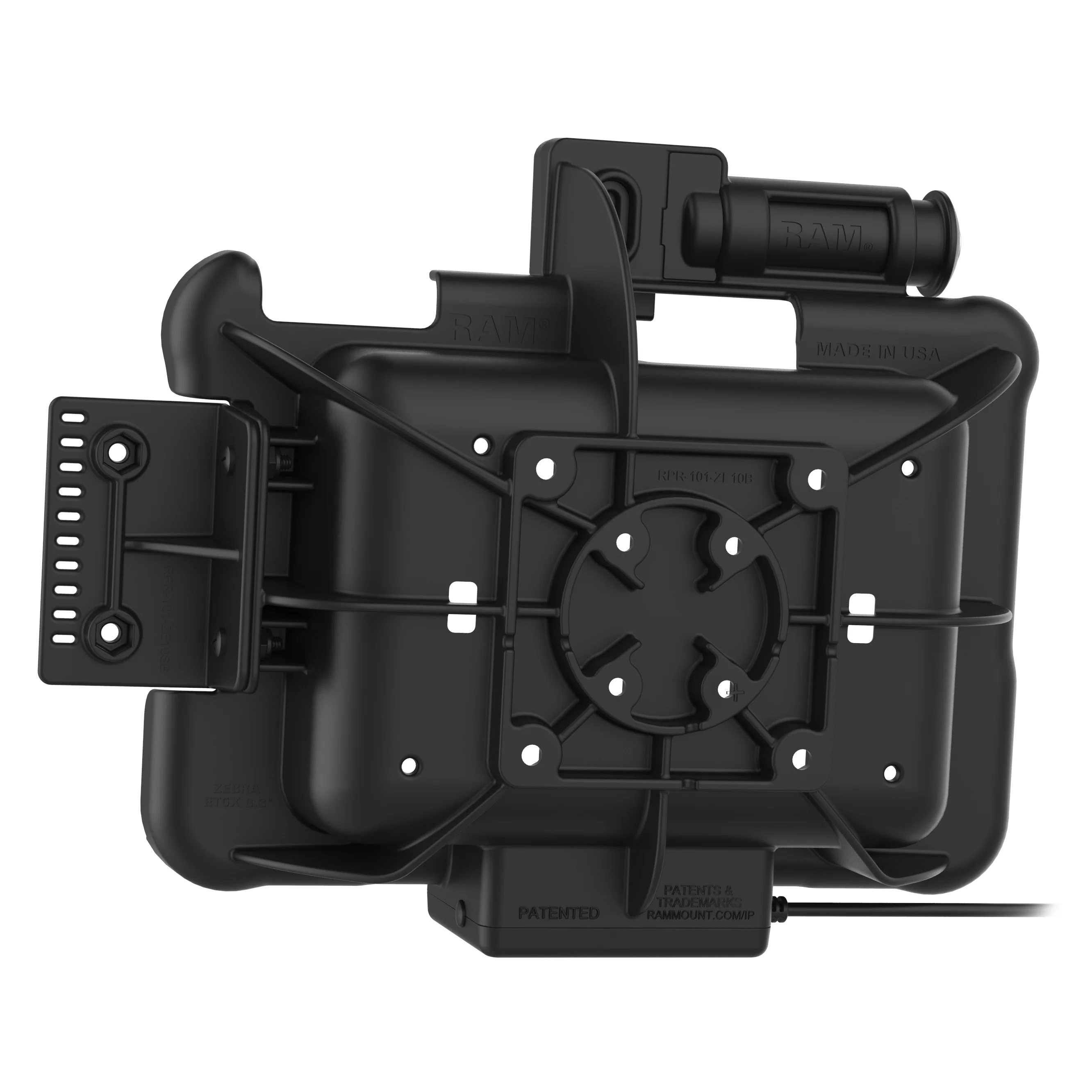 GDS® Key Locking Powered Dock for Zebra ET5x 8.3" & 8.4" Series - Image 4