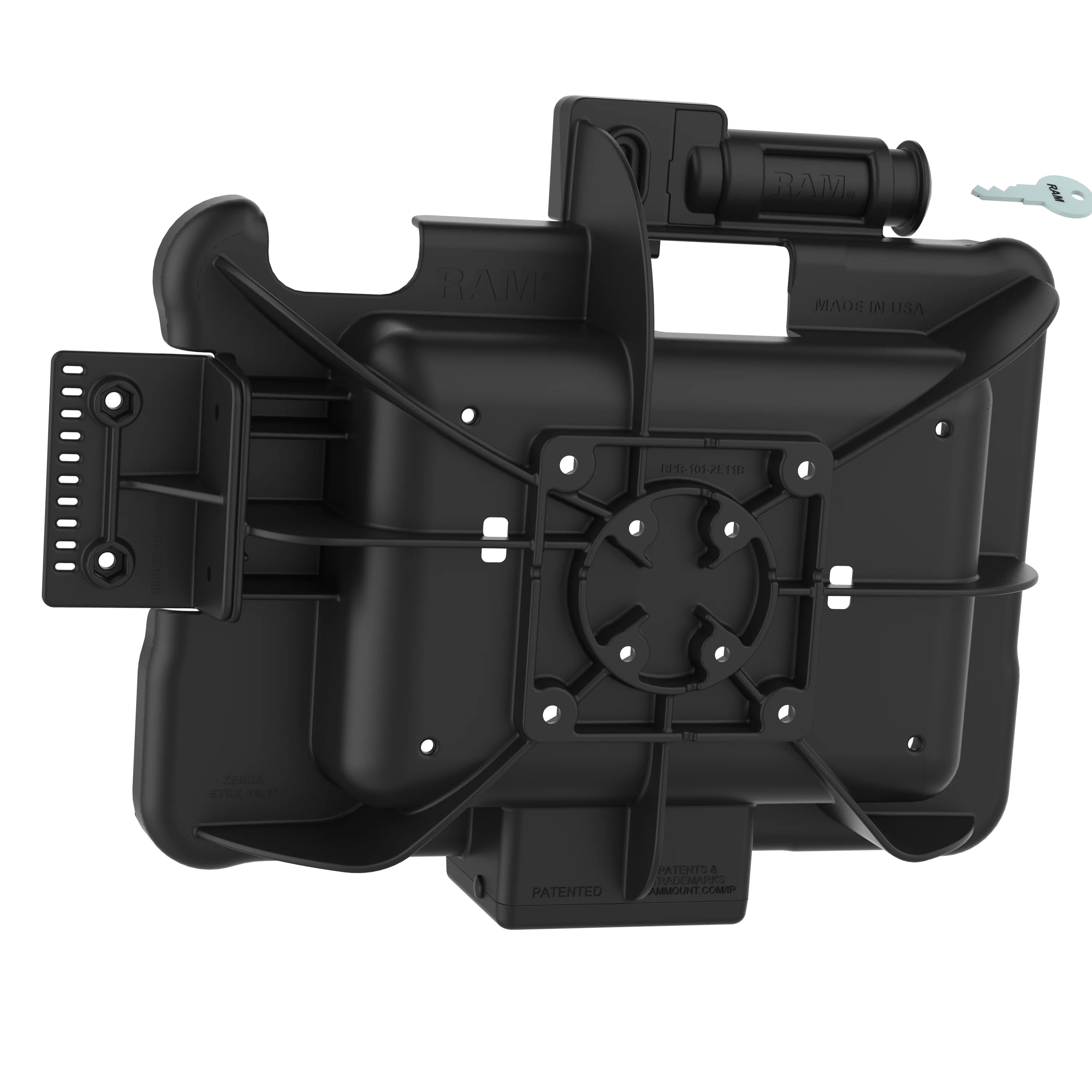 GDS® Key Locking Form-Fit Holder for Zebra ET5x 10.1" Series - Image 4
