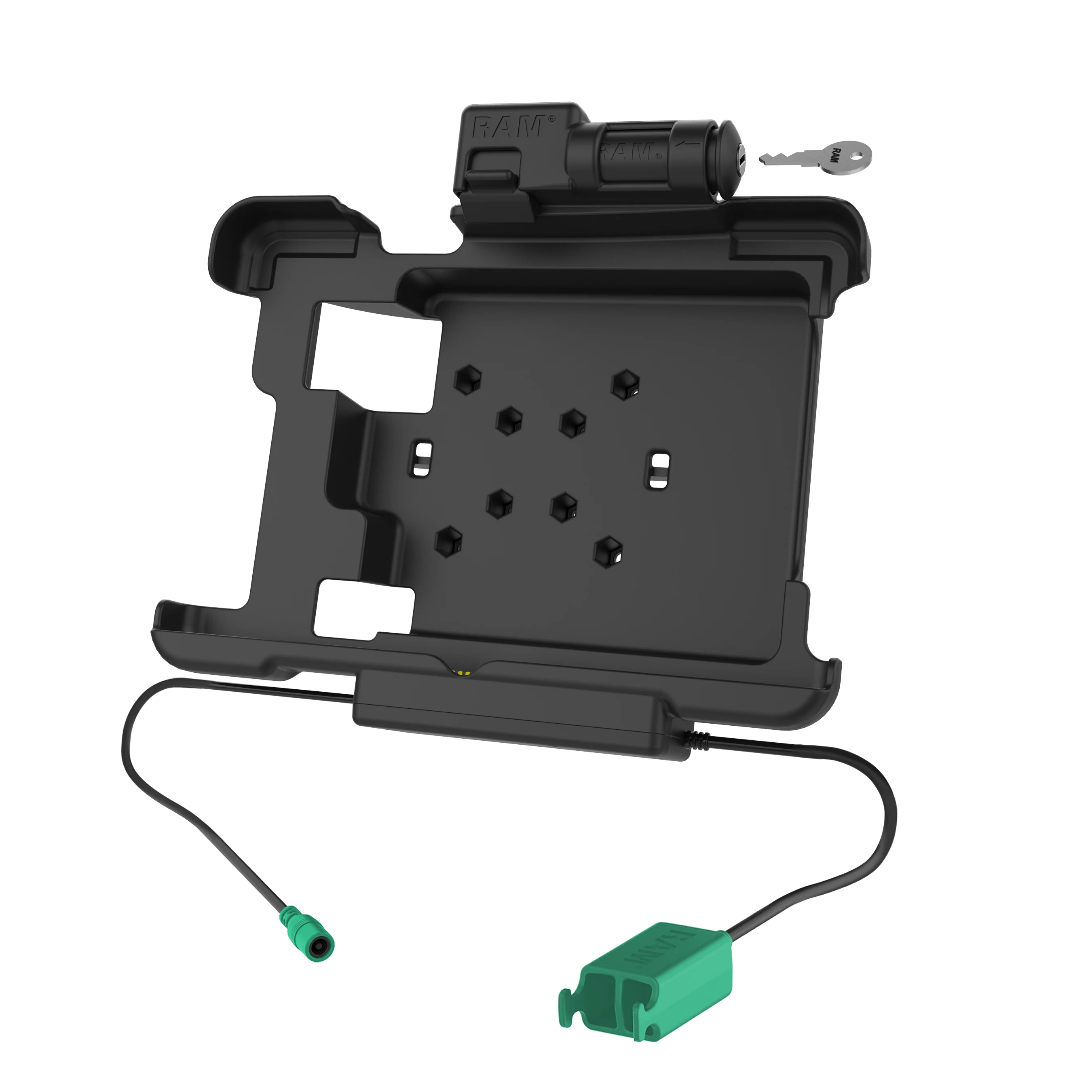 GDS® Key Locking Power + Dual USB Dock for Zebra XSLATE L10 - Image 2
